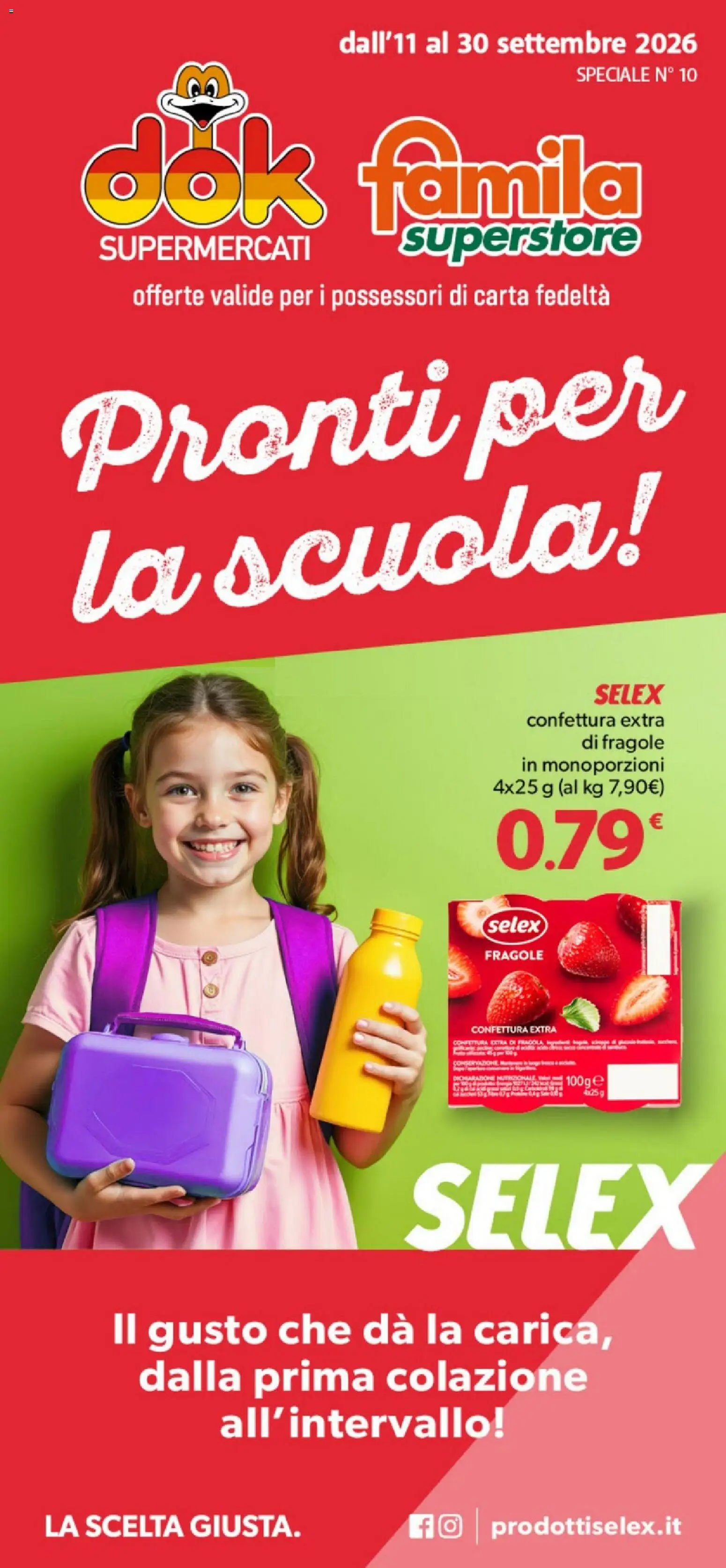 Volantino DOK del 11/09/2026 | Pagina: 1 | Prodotti: Fragole