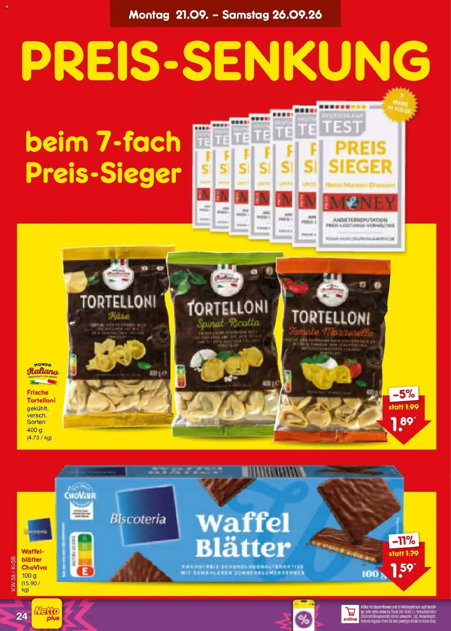 Netto Marken-Discount Prospekt Baesweiler – gültig ab 21.09.2026 | Seite: 36