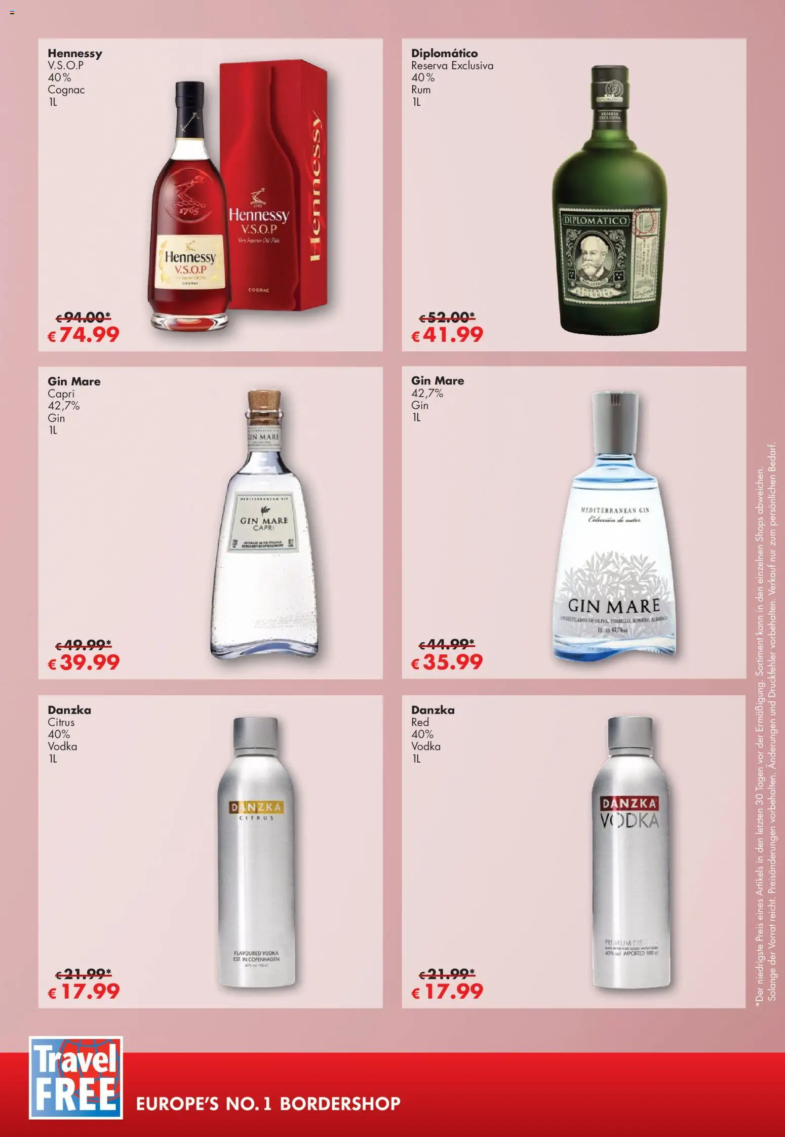 Travel Free Angebote – gültig ab 01.05.2026 | Seite: 8 | Produkte: Vodka, Gin