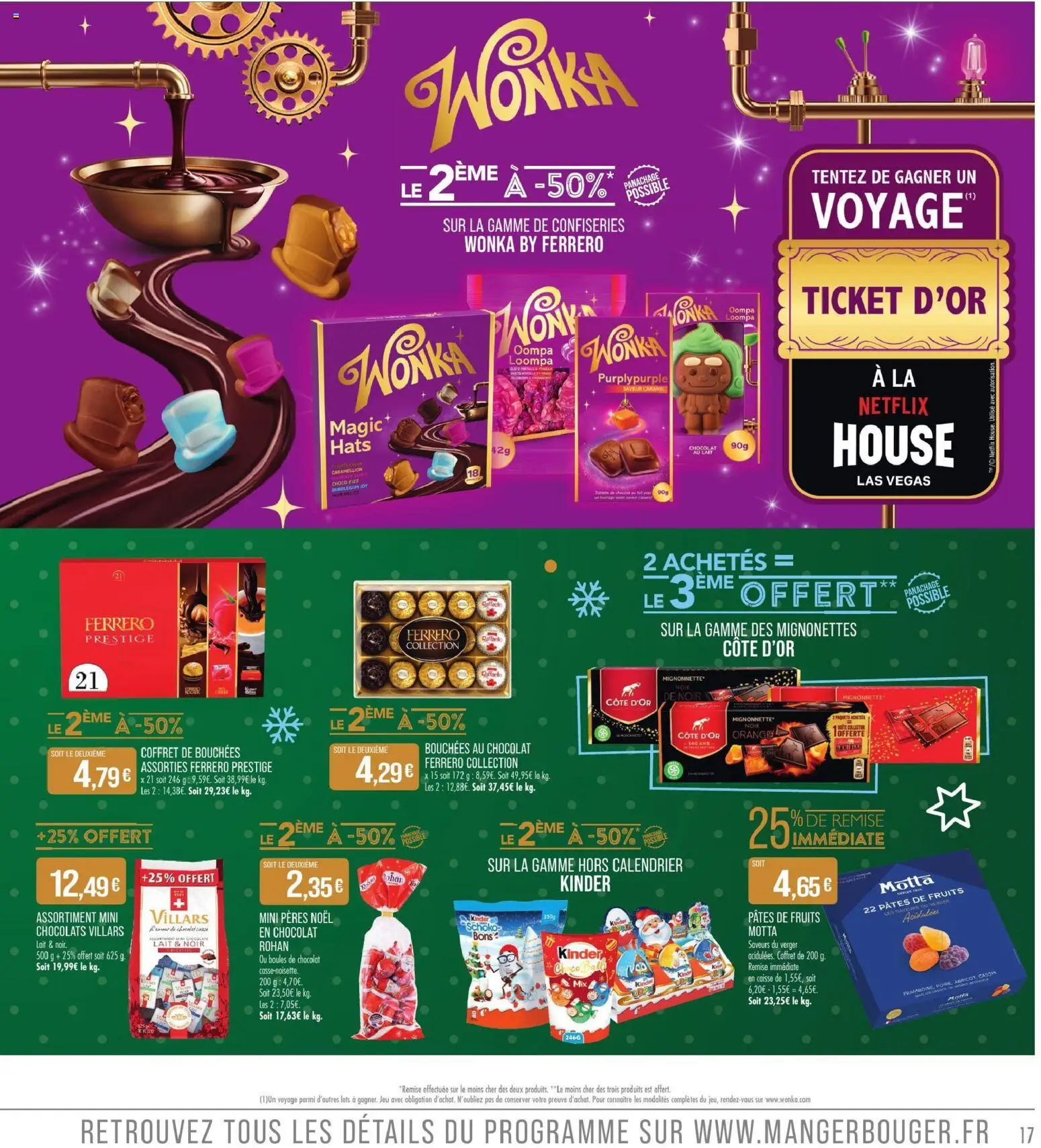 {H1} | Page: 17 | Produits: Pâtes de fruits, Confiseries, Calendrier, Pâtes