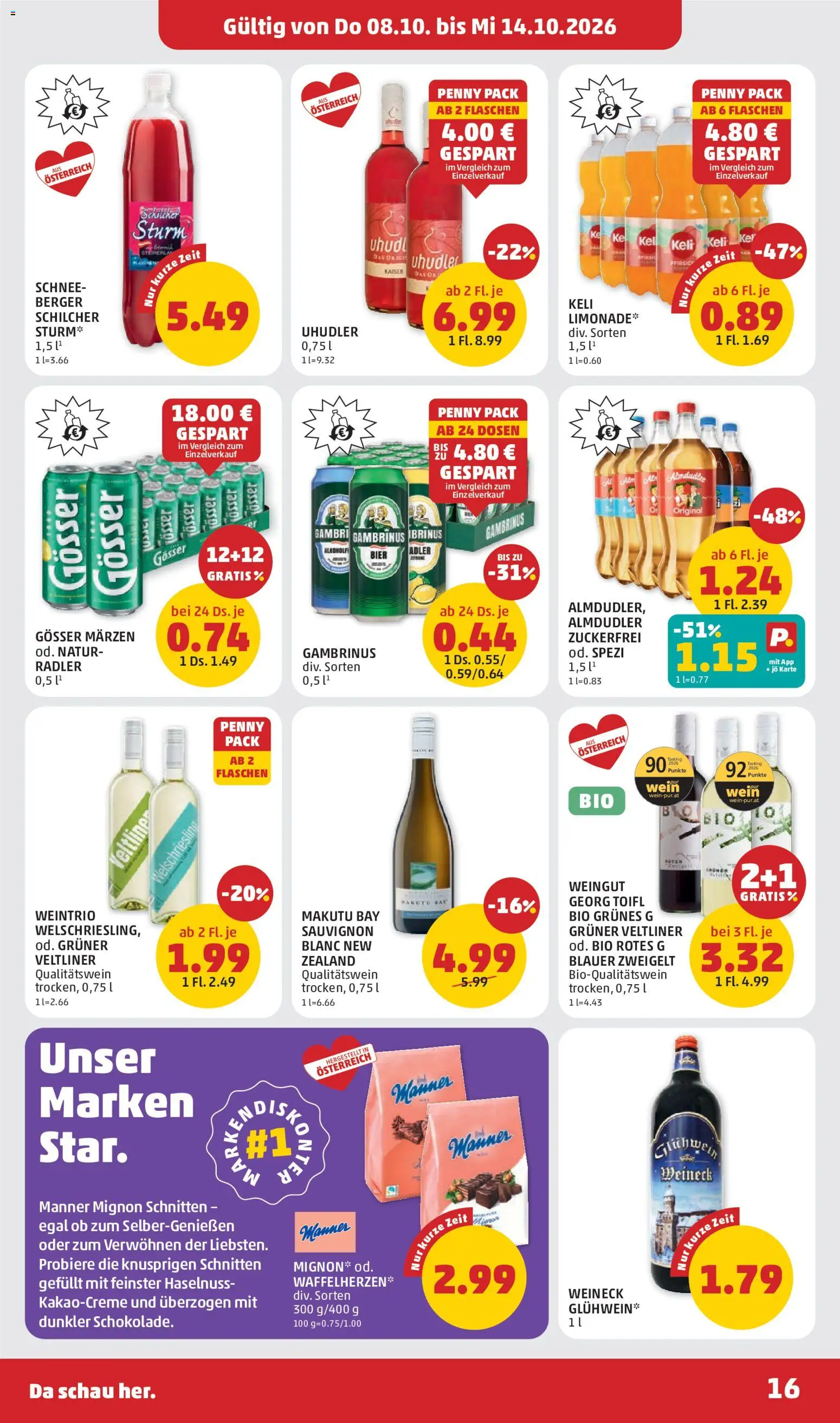 Penny Markt Flugblatt gültig ab 04.10.2026 | Seite: 16