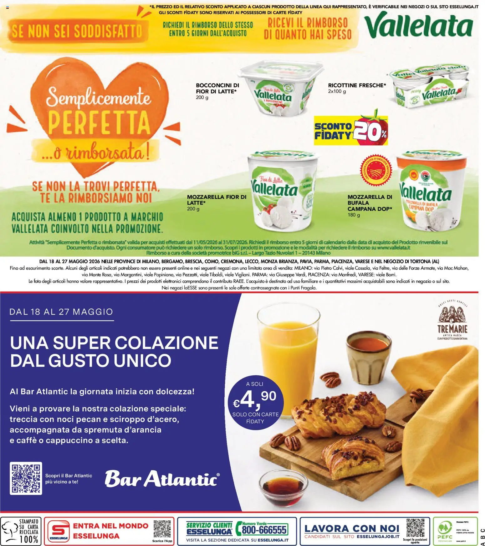 Volantino Esselunga S del 18.05.2026 | Pagina: 24 | Prodotti: Tè, Spremuta d'arancia, Noci, Data