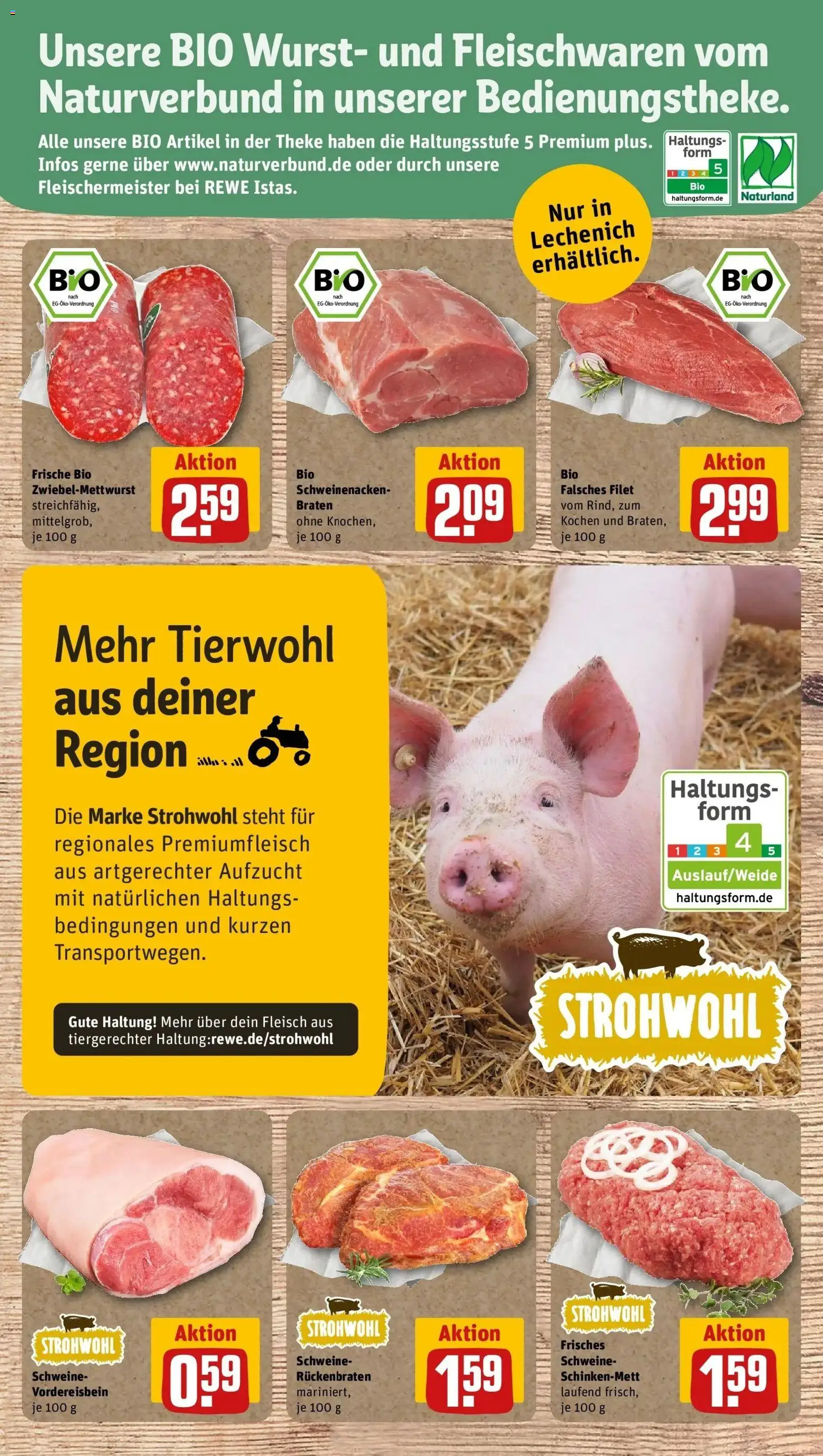 REWE Prospekt ab 28.09.2026 zum Blättern » Angebote | Seite: 33 | Produkte: Theke, Schweinenacken, Wurst, Fleisch