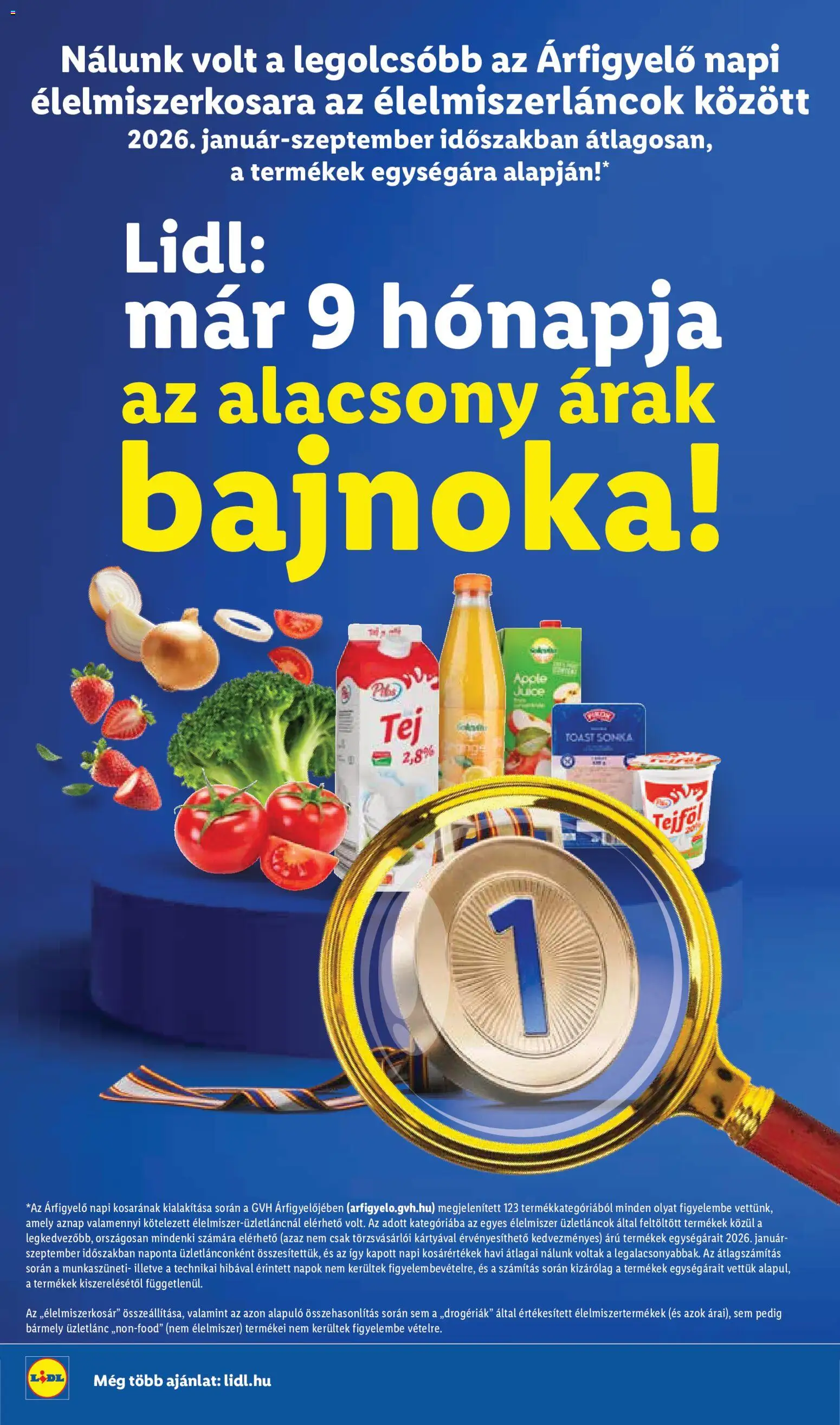 Lidl akciós ujság - amely érvényes a következő dátumtól: 2026.10.29. | Oldal: 2