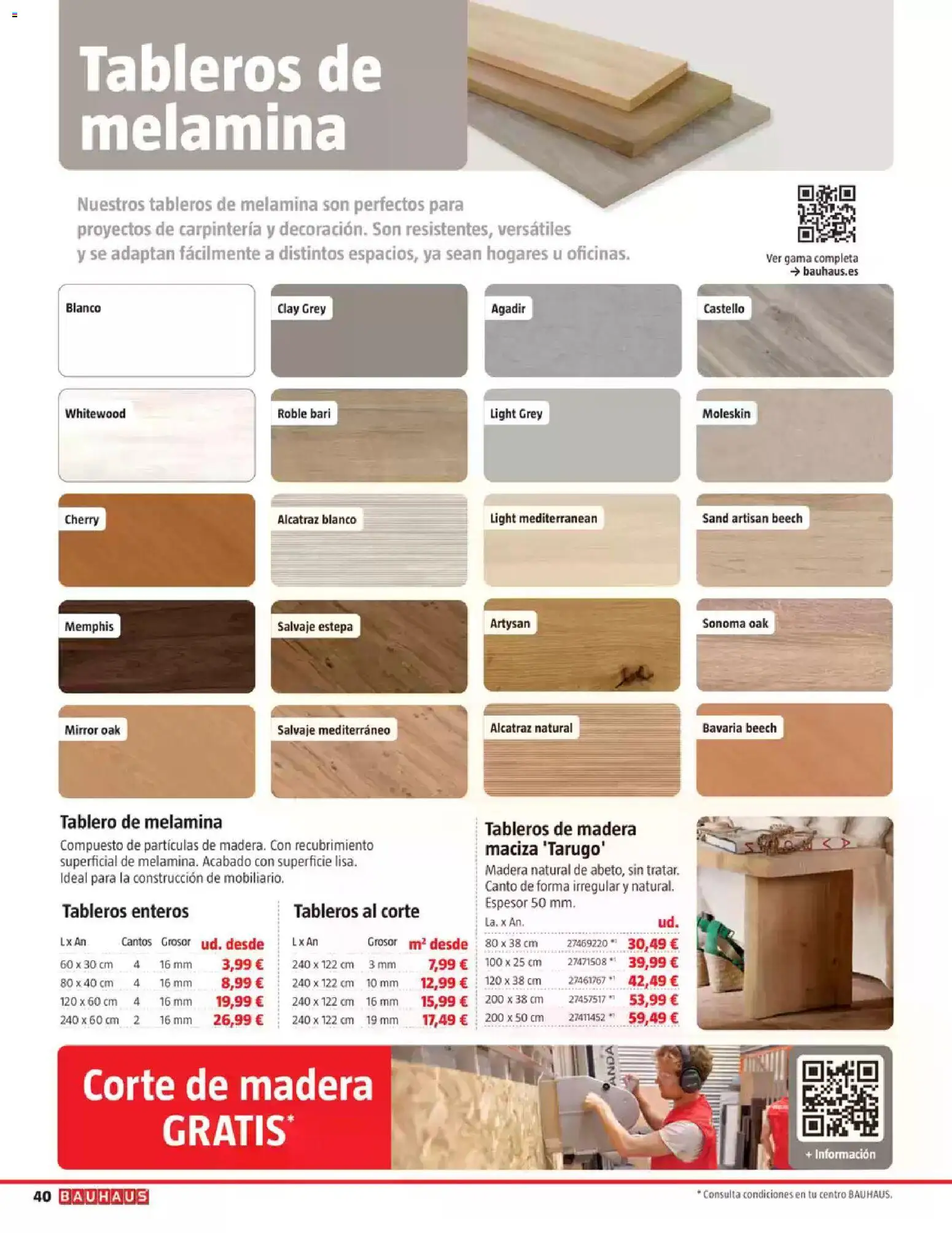 Bauhaus Ordenación │ válido desde el 18/08/2026 | Página: 40