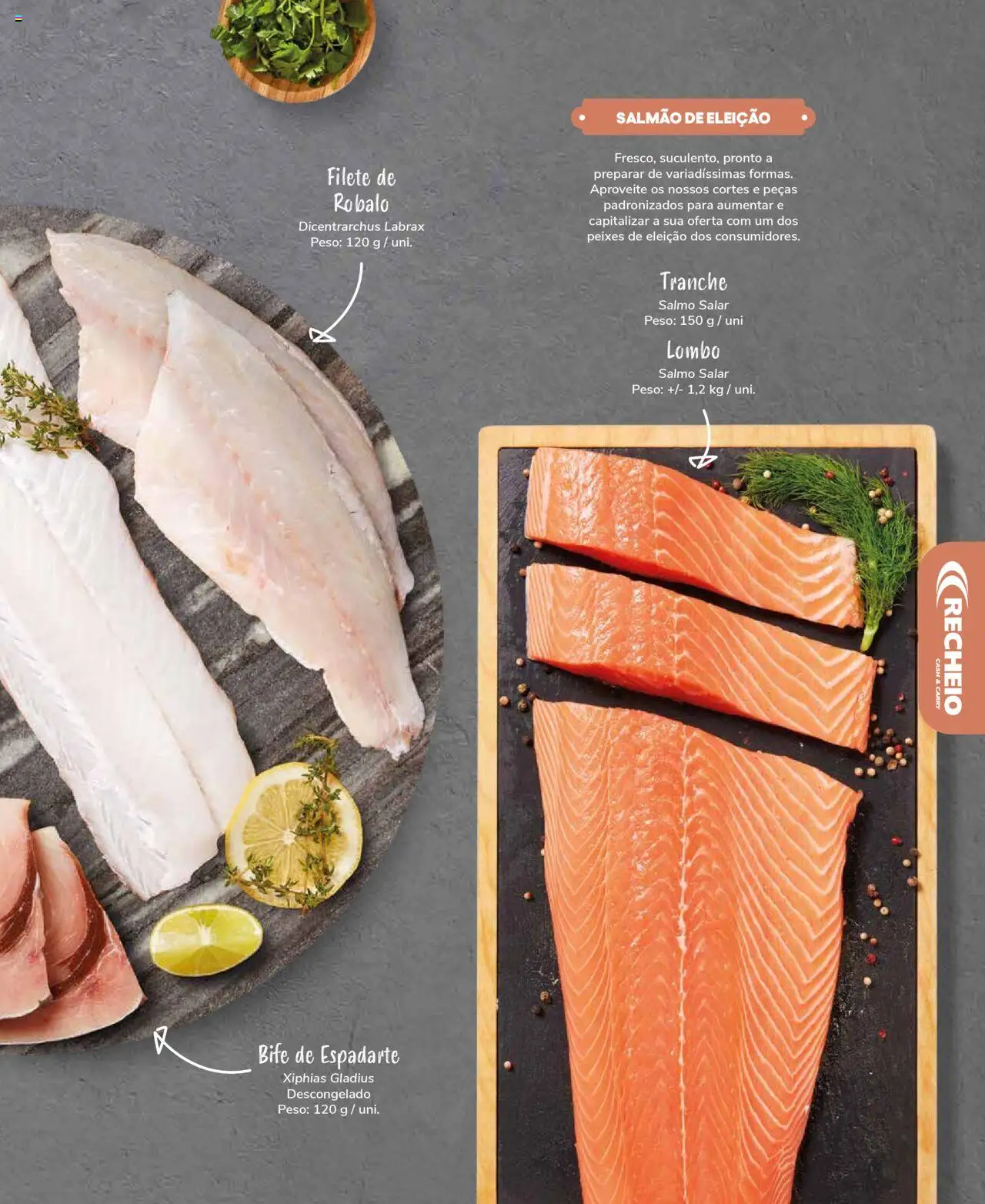 Recheio Peixaria │ válido de 19/09/2024 | Página: 21 | Produtos: Salmão, Lombo