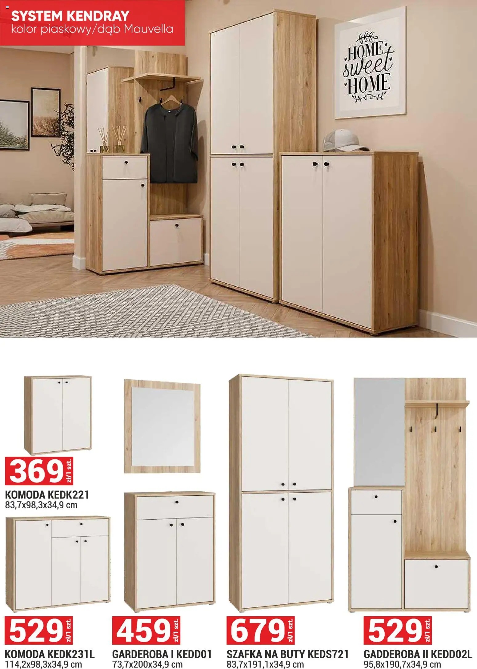 Merkury Market gazetka - Meble od 01.10.2026 | Strona: 18 | Produkty: Buty, Komoda