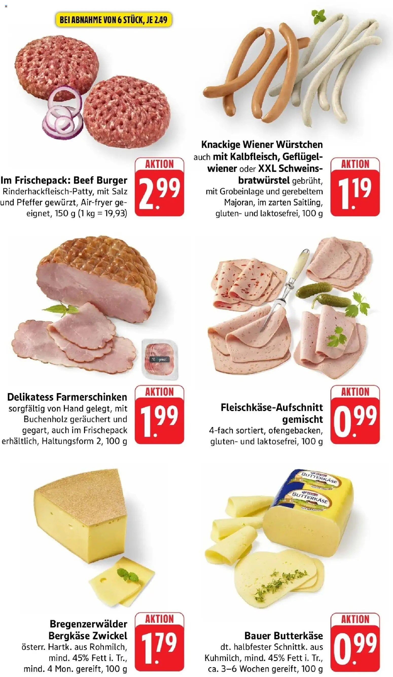 nah & gut Prospekt Offenburg-Zunsweier – gültig ab 01.06.2026 | Seite: 3 | Produkte: Wiener wurstchen, Butter, Salz, Pfeffer
