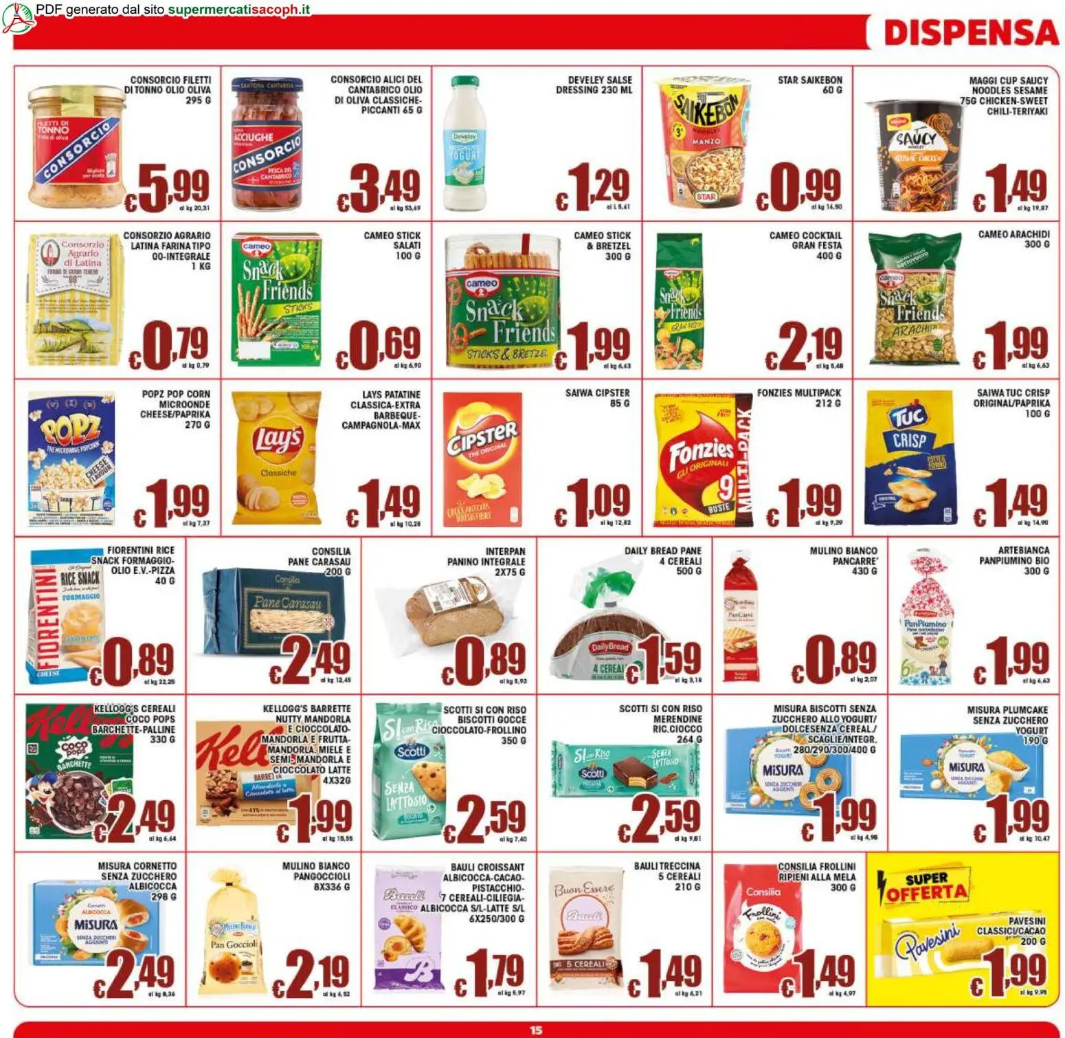 Volantino Sacoph del 19.06.2026 | Pagina: 15
