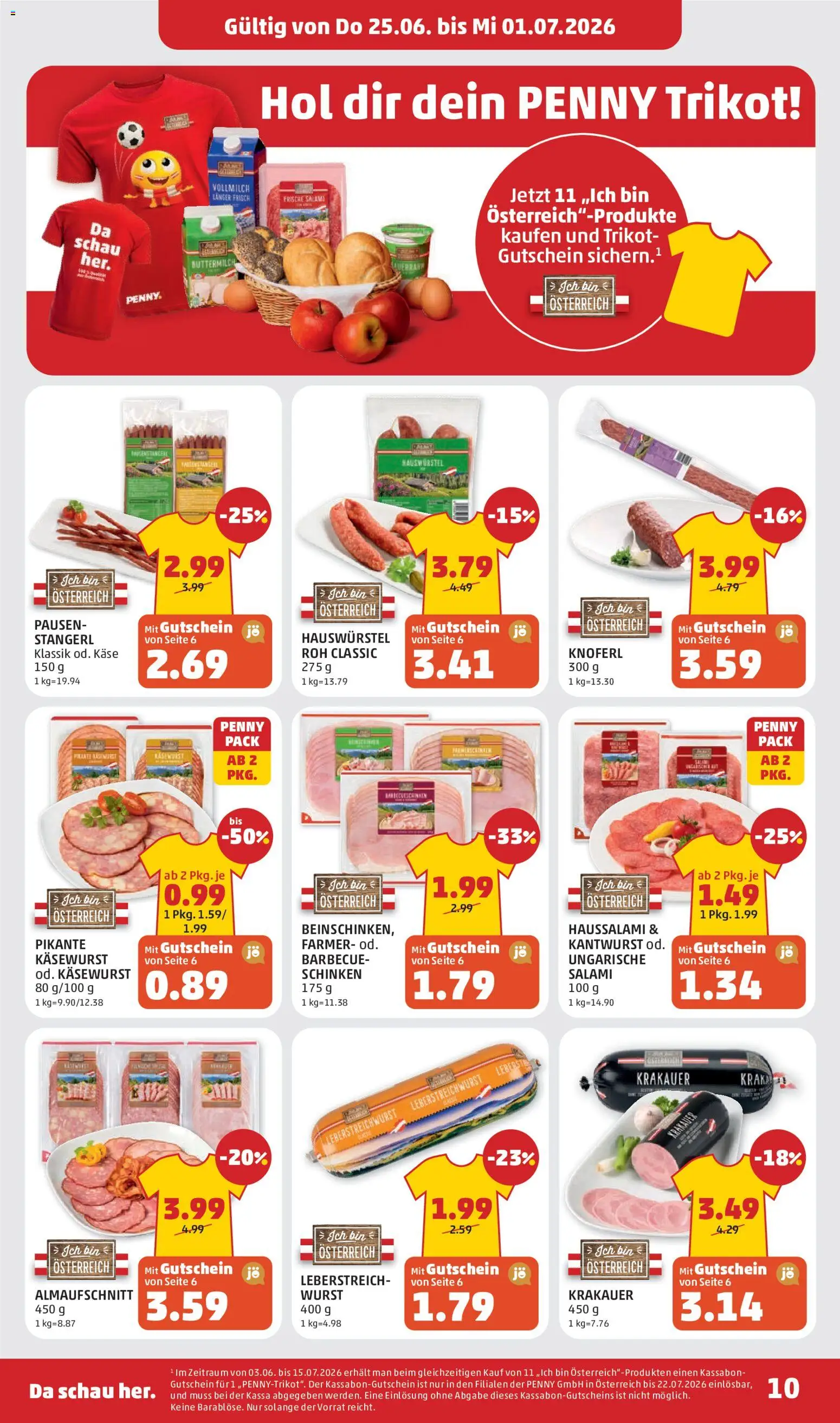 Penny Markt Flugblatt gültig ab 25.06.2026 | Seite: 10
