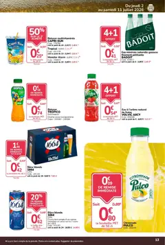 Promocash - Prévisualisation de Promocash catalogue valide à partir de 02/07/2026 | Page: 13 | Produits: Biere blonde 1664, Eau minérale, Eau minérale naturelle, Bière