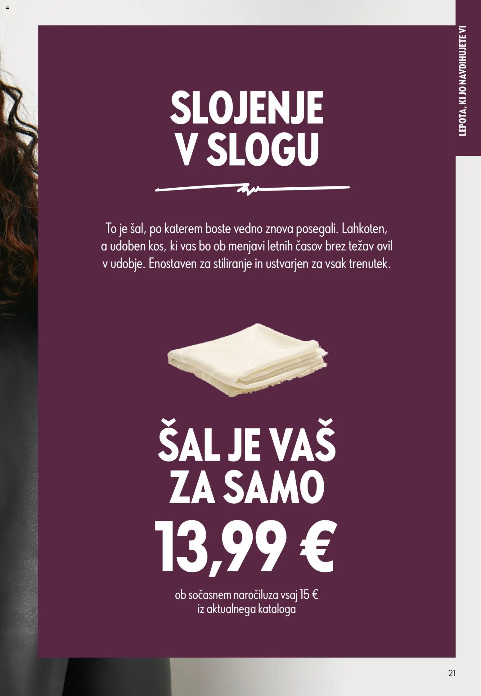 Novi Oriflame katalog ponudbe – veljaven od 16.09.2026 | Stran: 21 | Izdelki: Sal