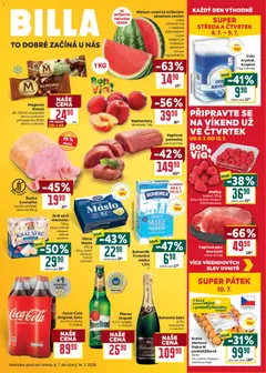 Náhled letáku Billa Velký leták od 08.07.2026