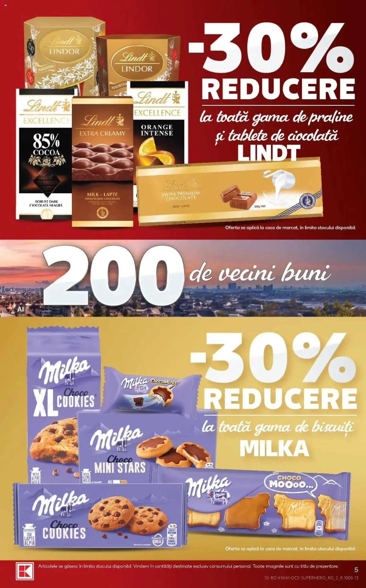 Kaufland Vaslui 07.10.2026 - Revista si Oferta | Pagină: 5 | Produse: Praline, Ciocolată, Intense, Biscuiți