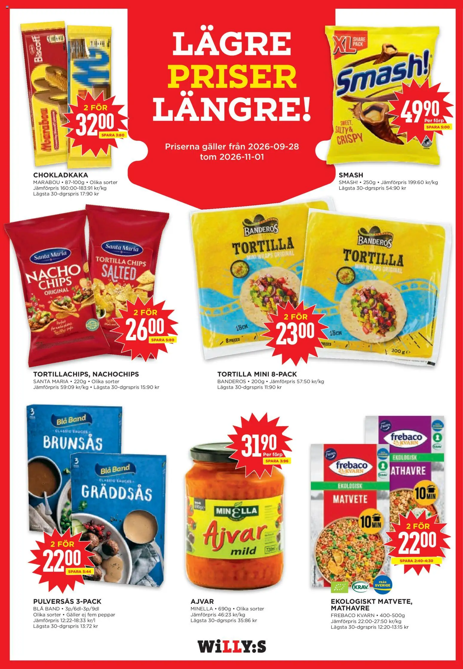Willys reklamblad aktuell från 12/10/2026 | Sida: 10