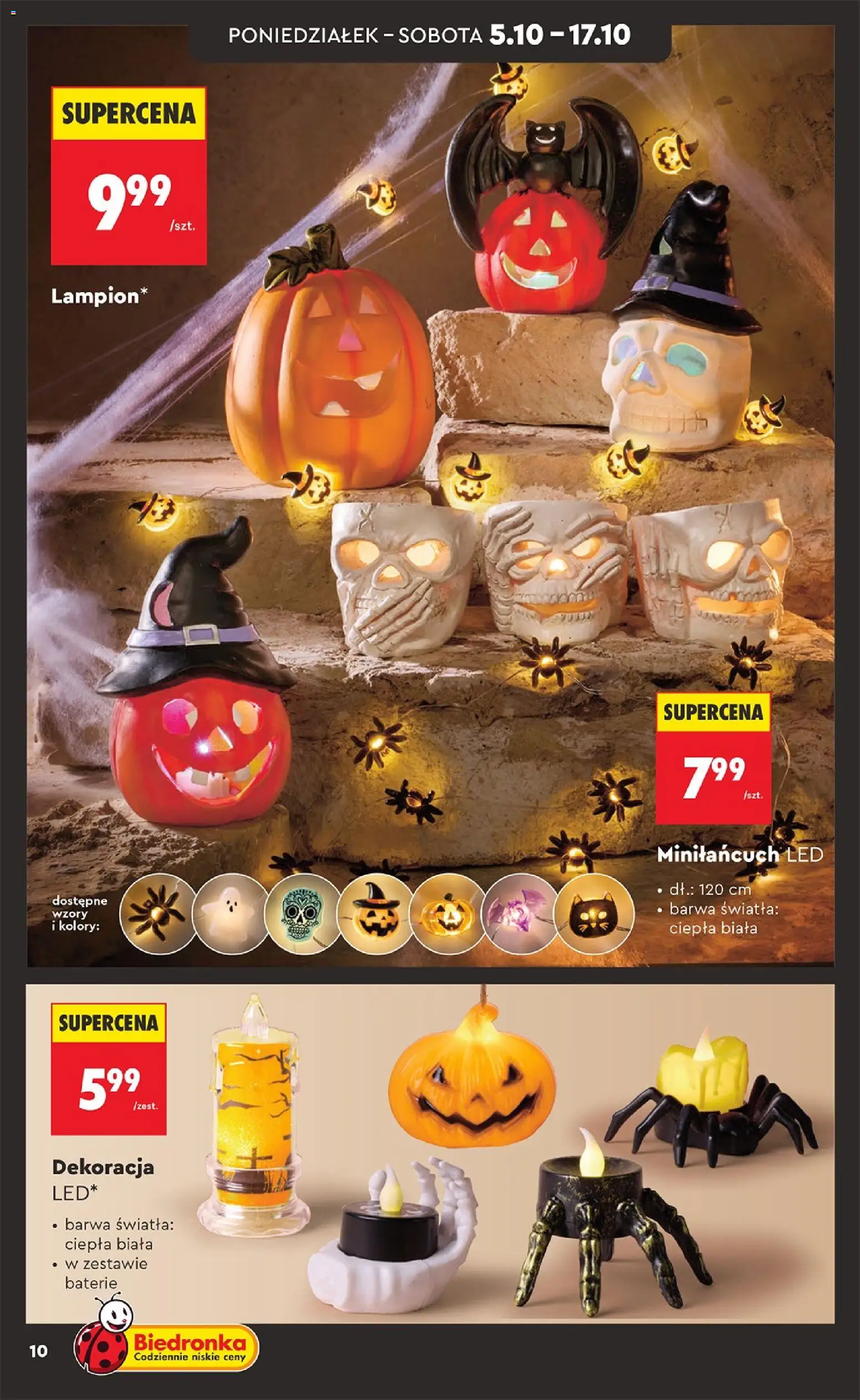 Biedronka gazetka - Hity i inspiracje od 03.10.2026 | Strona: 10 | Produkty: Baterie