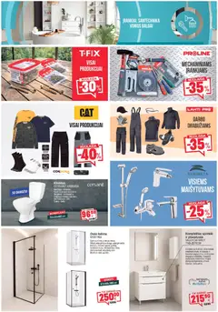 BIKUVA leidinys galioja nuo 02.06.2026 | Puslapis: 5 | Prekių: Dušo kabina, Spintelė, Praustuvas, Klozetas