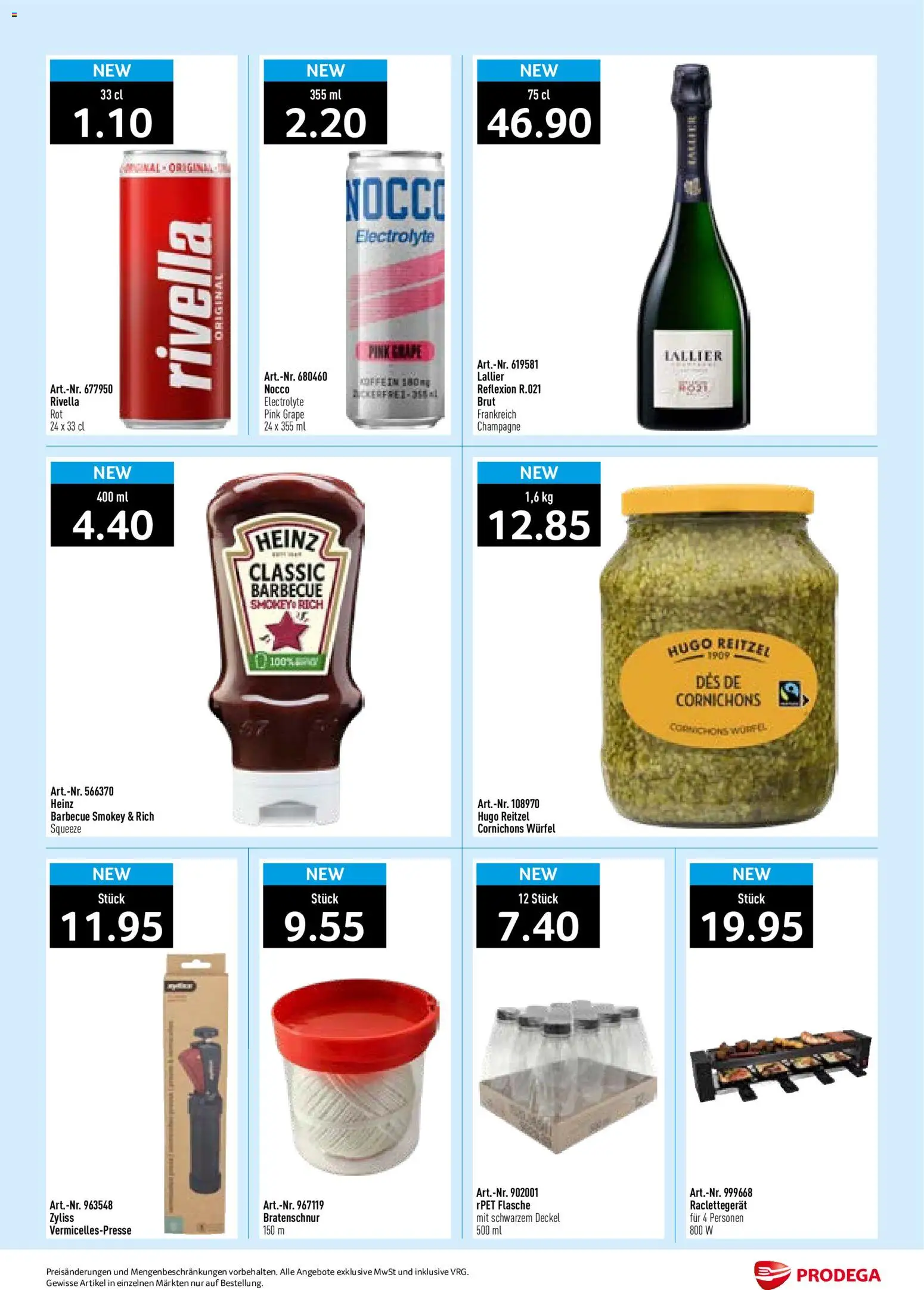 Prodega aktionen Neuheiten – gültig ab 01.11.2026 | Seite: 2 | Produkte: Deckel