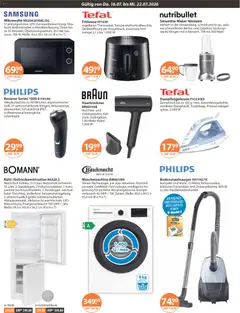 V-Markt Angebote ab 16.07.2026 gültig | Seite: 14 | Produkte: Mikrowelle, Haartrockner, Waschmaschine, Samsung