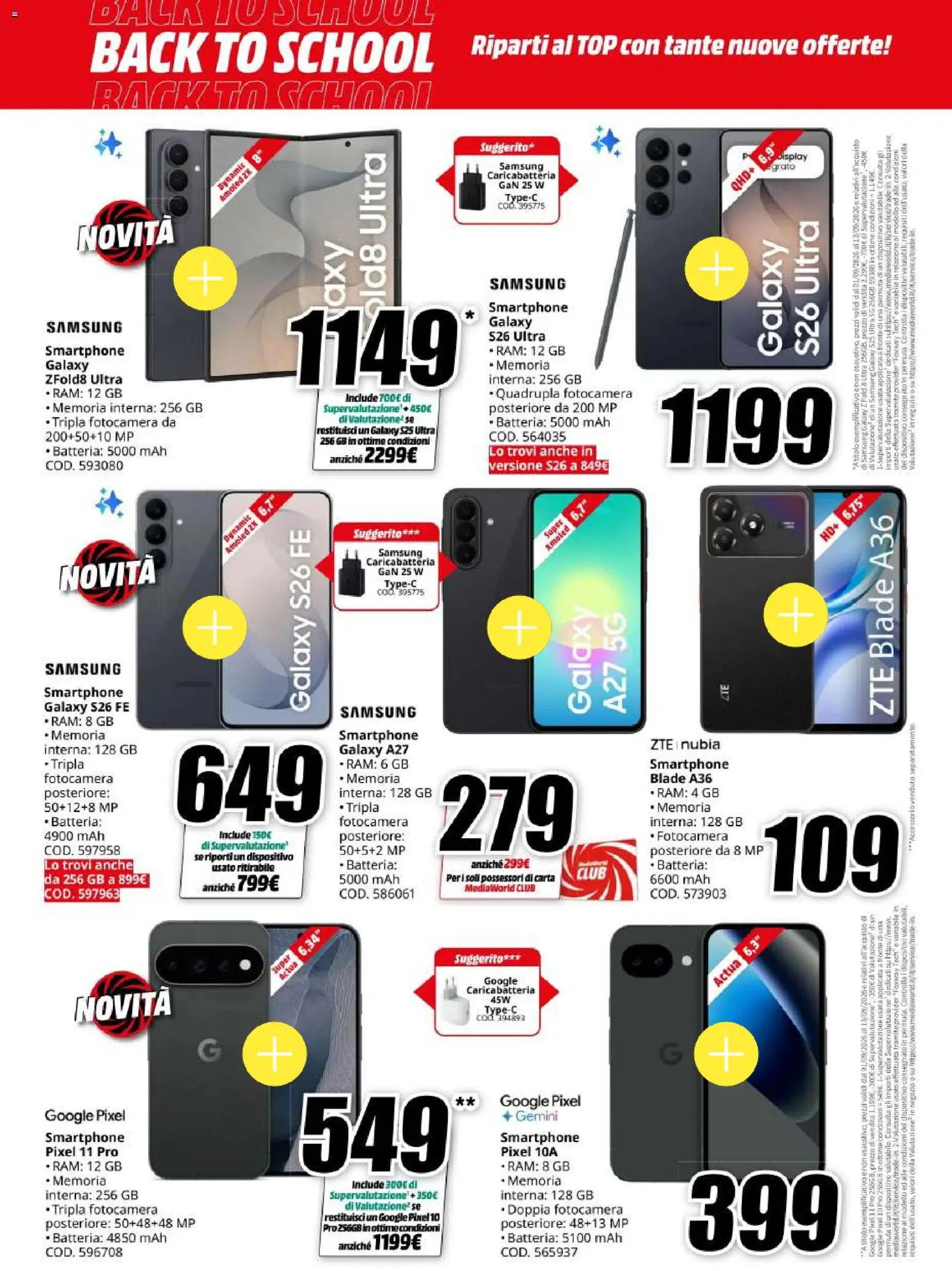 Volantino Media World del 01/09/2026 | Pagina: 20