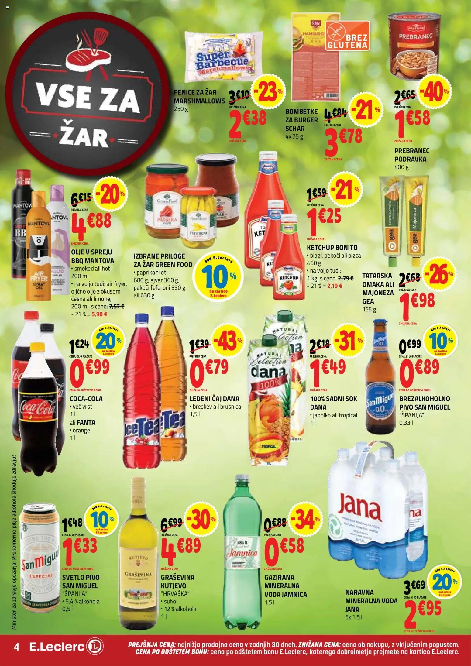 Novi E.leclerc katalog ponudbe – veljaven od 24.06.2026 | Stran: 4