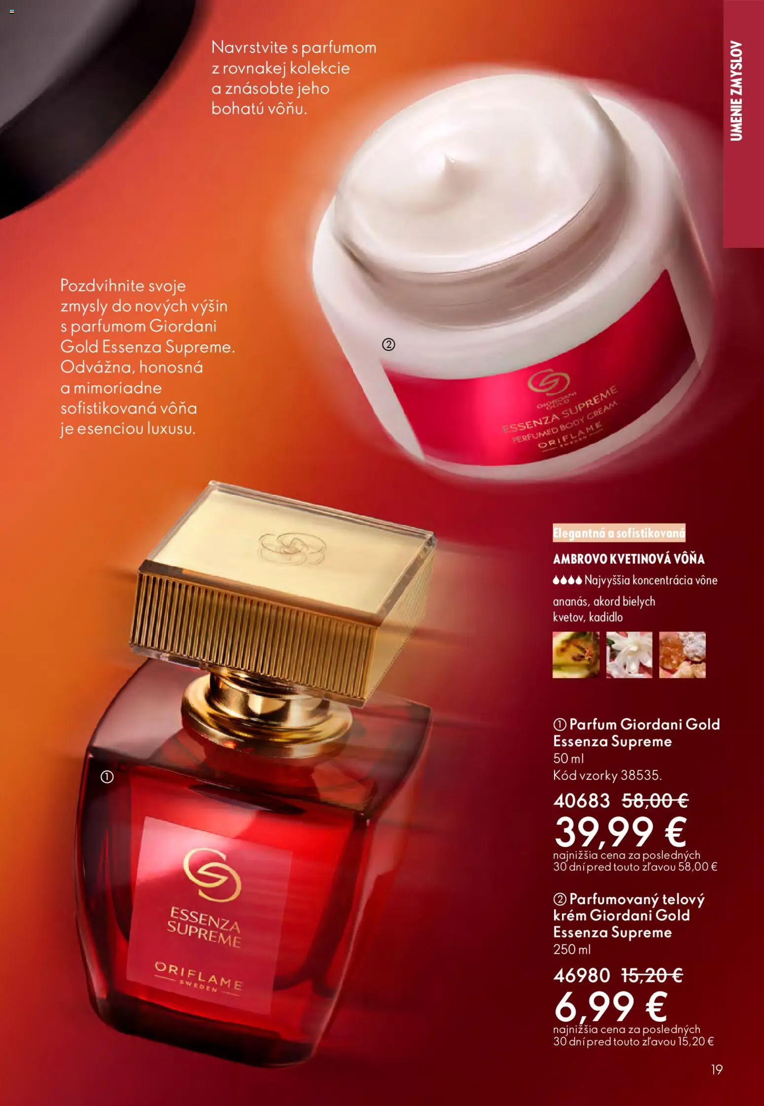 Nové Oriflame akcie – leták je platný od 15.04.2026 | Strana: 19 | Produkty: Krém