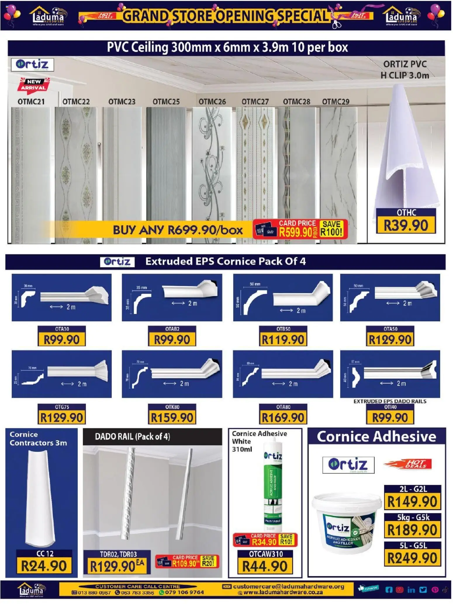 New Laduma Hardware catalogue – valid from 23/09/2026 | Page: 30 | Products: Table, Box, Adhesive
