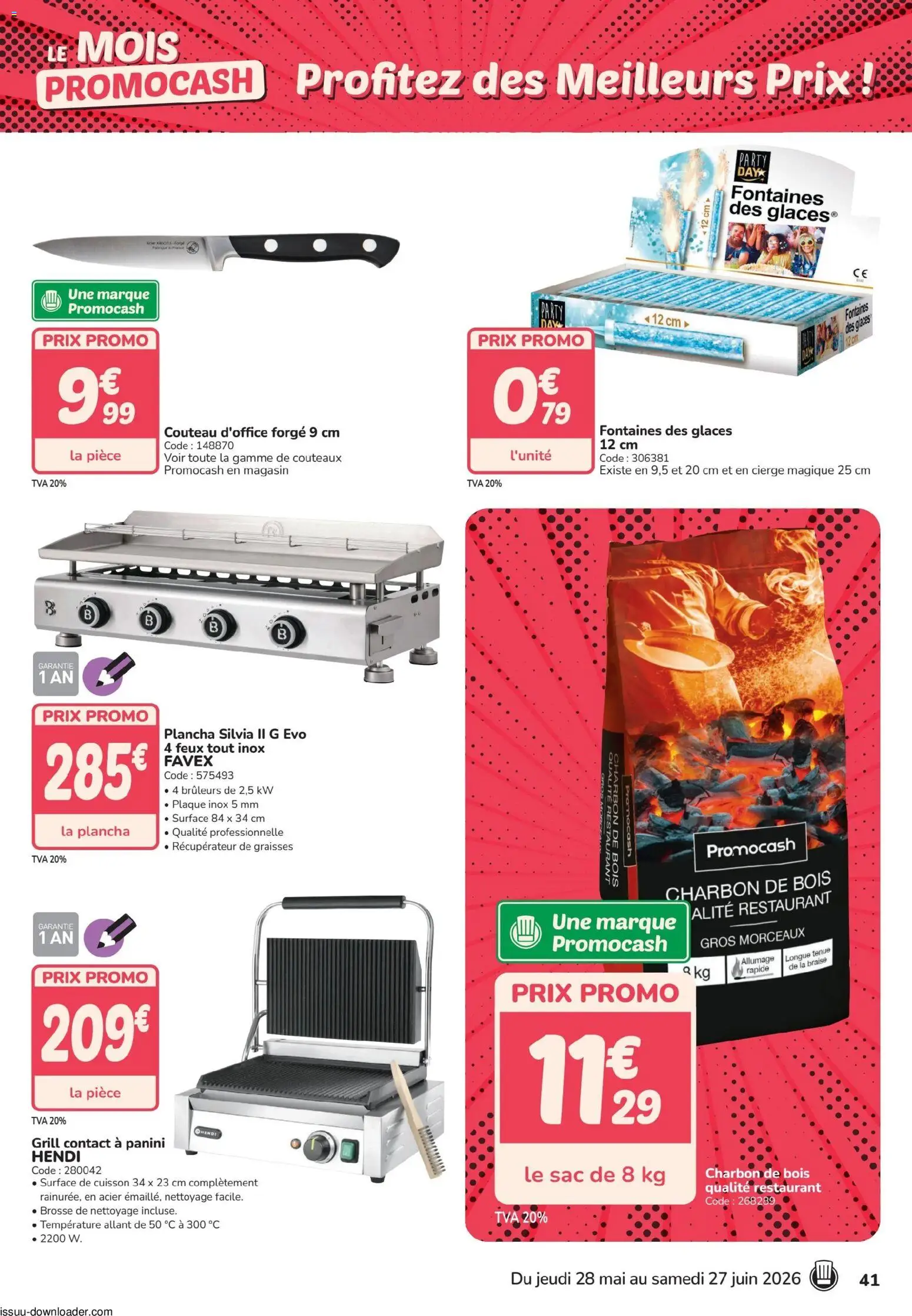{H1} | Page: 41 | Produits: Panini, Plancha, Sac, Brosse