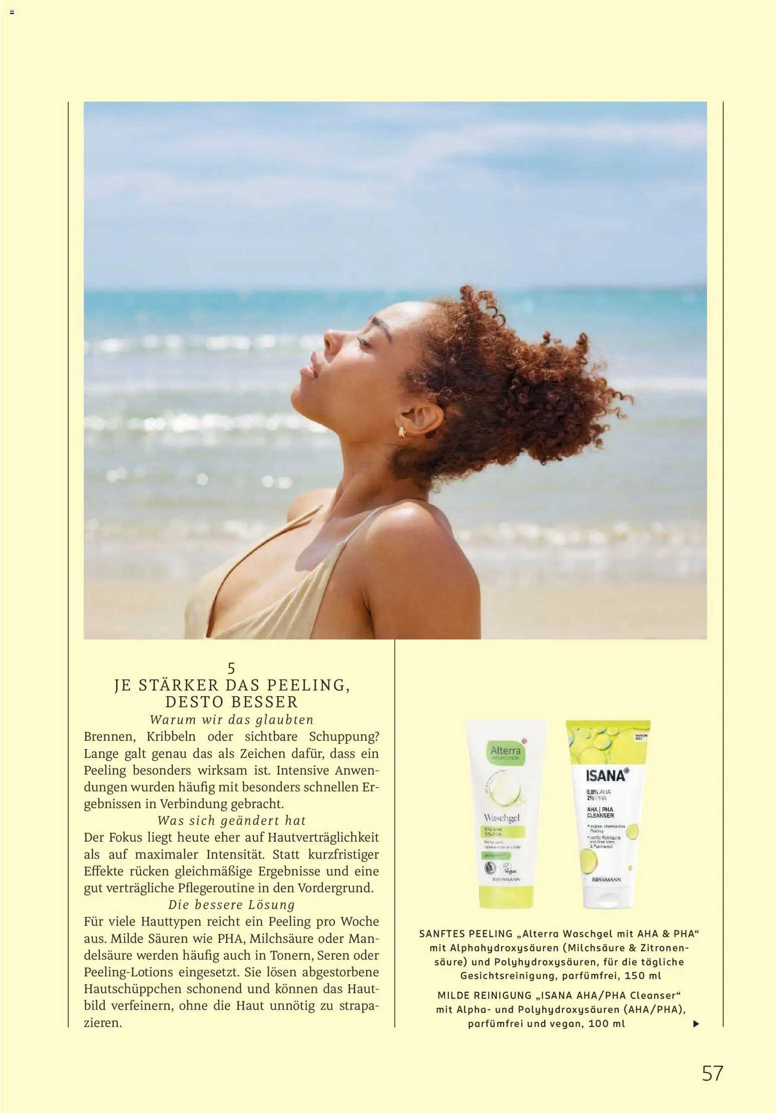 Rossmann Centaur – gültig ab 01.09.2026 | Seite: 57 | Produkte: Peeling, Zitronen