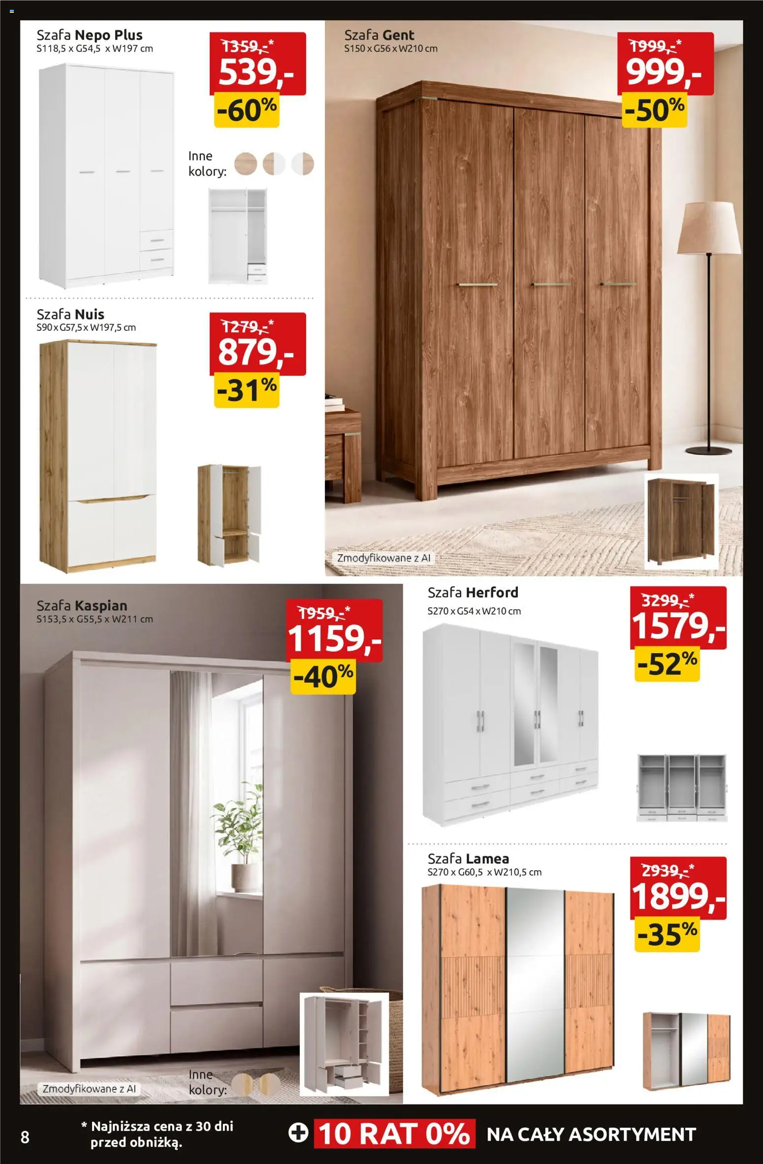 Black Red White Black Weeks od 30.10.2026 | Strona: 8 | Produkty: Szafa