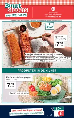 Buurtslagers Folder / Publicité - Voorbeeld van een folder van Buurtslagers, geldig van 24/06/2026