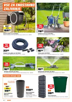 OBI katalog akcije – veljaven od 02.07.2026 | Stran: 10 | Izdelki: Vozićek za vrtno cev, Zalivalnik, Voziček
