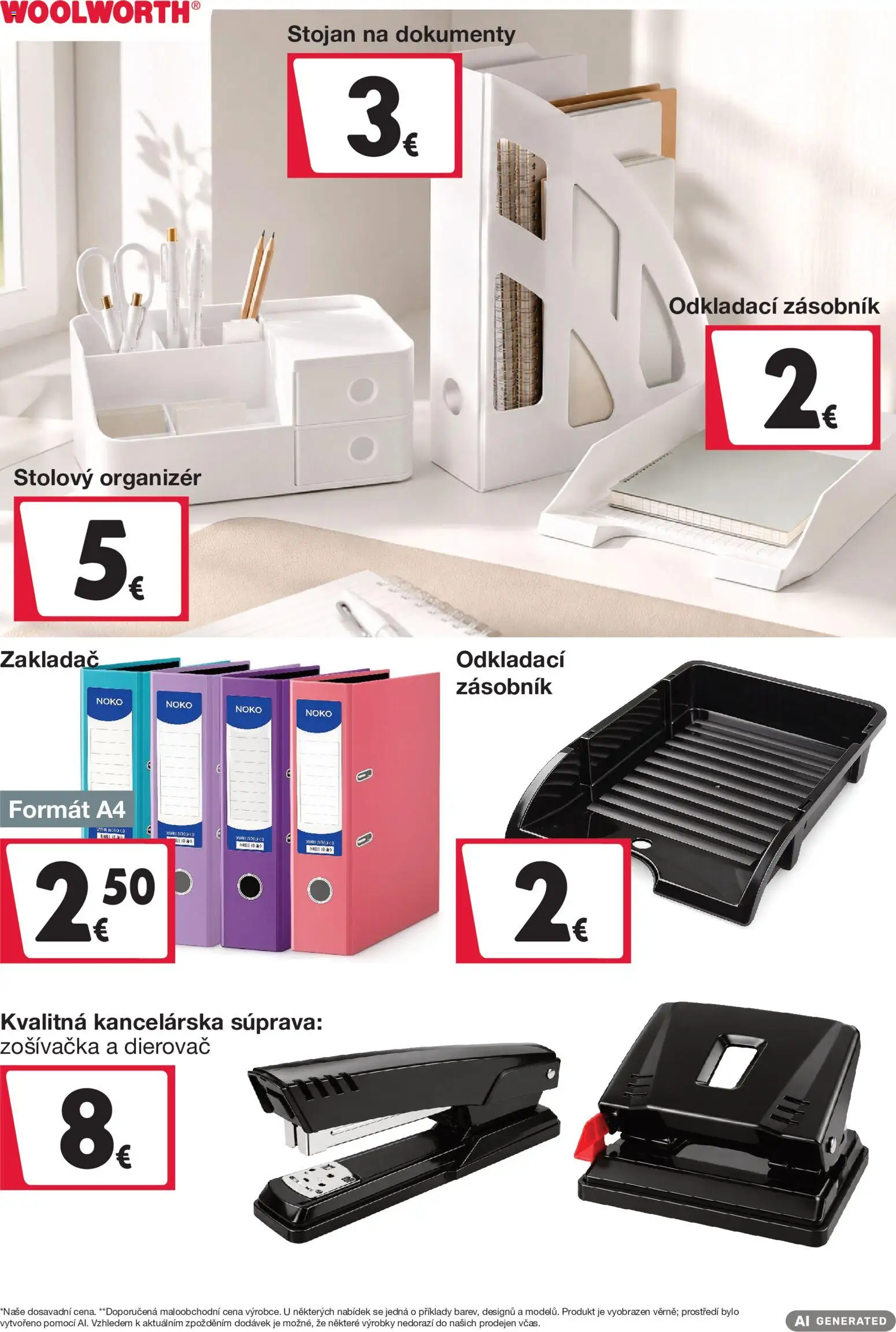 Nové Woolworth akcie – leták je platný od 21.08.2026 | Strana: 16 | Produkty: Organizér