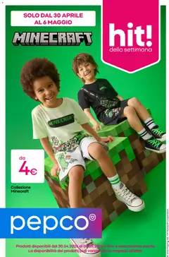 Anteprima del volantino Pepco volantino valido a partire dal 30.04.2026