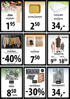 Tuuri-mainoslehti voimassa 13.05.2026 alkaen | Sivu: 15 | Tuotteet: Pussilakanasetti, Kangas