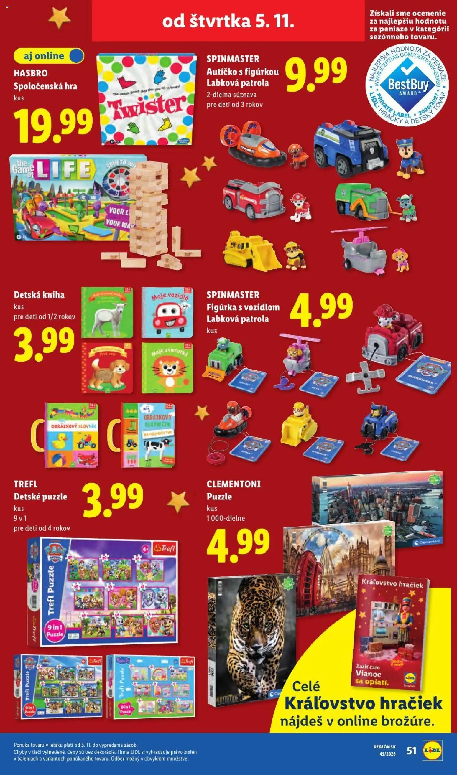 Nové Lidl akcie – leták je platný od 02.11.2026 | Strana: 92