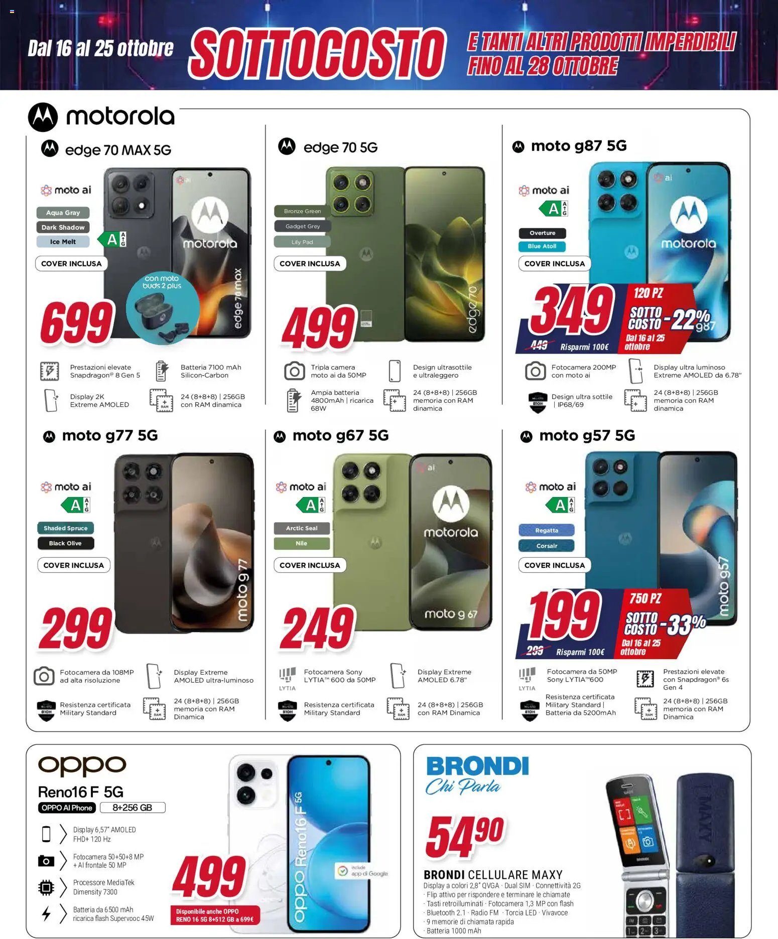 Volantino Trony del 16/10/2026 | Pagina: 4 | Prodotti: Torcia, Olive, Fotocamera, Batteria