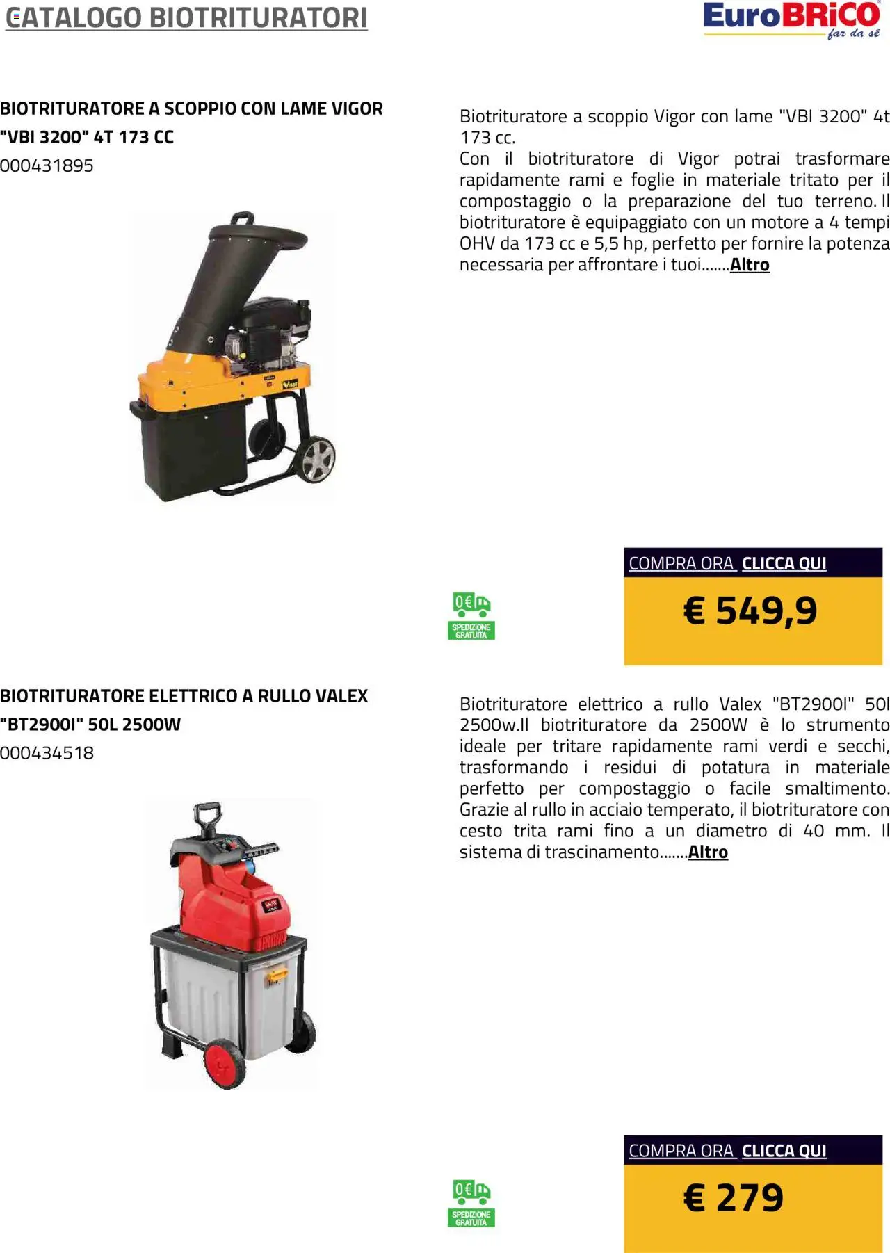 Volantino Eurobrico del 23.07.2025 | Pagina: 9 | Prodotti: Rullo