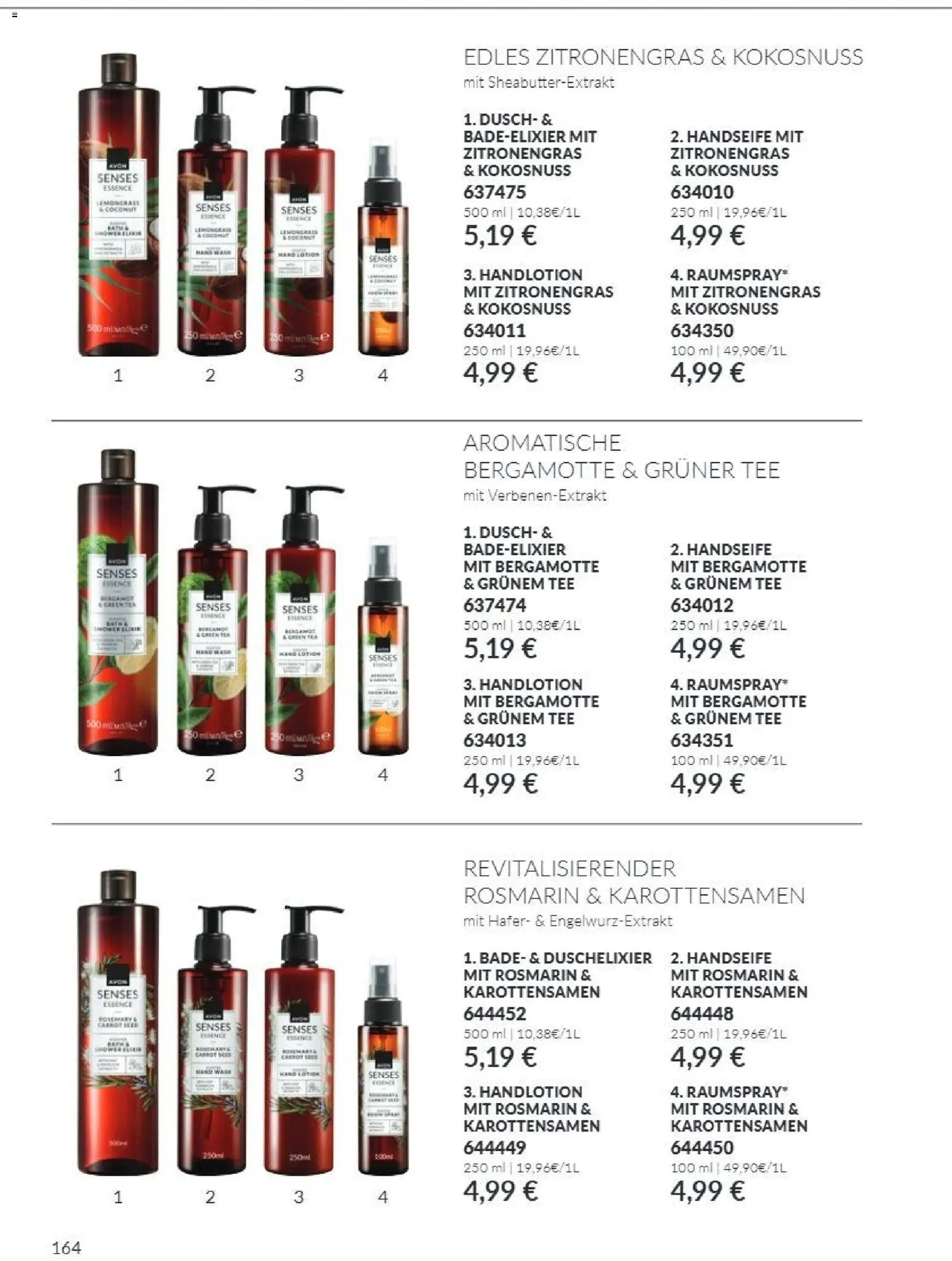 AVON Katalog Oktober 2026 – gültig ab 01.10.2026 | Seite: 164 | Produkte: Zitronengras, Tee