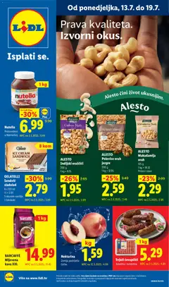Lidl Katalog - Pregled kataloga iz trgovine Lidl, vrijedi od 13.07.2026