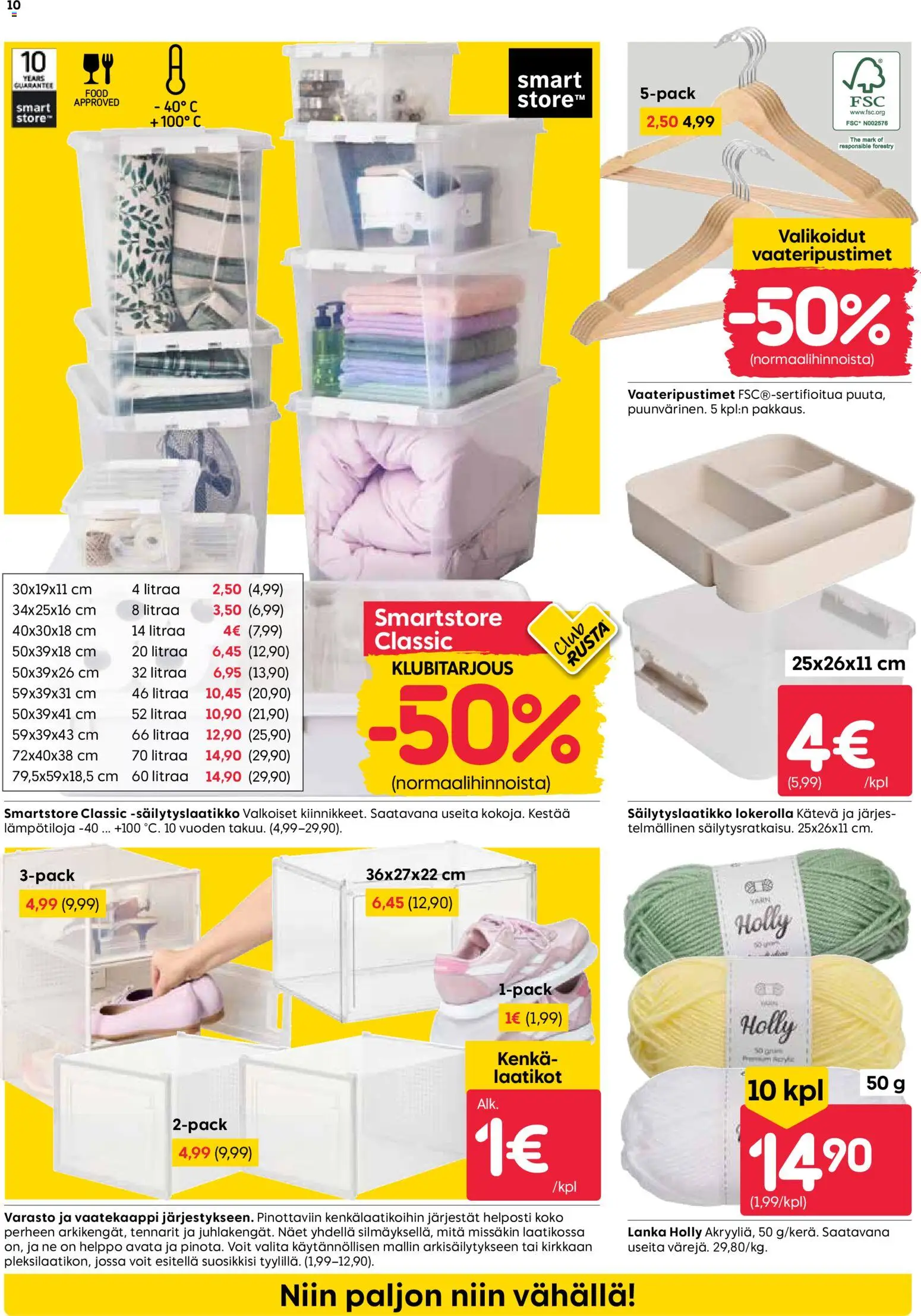 Rusta tarjoukset – voimassa 29/06/2026 alkaen | Sivu: 10