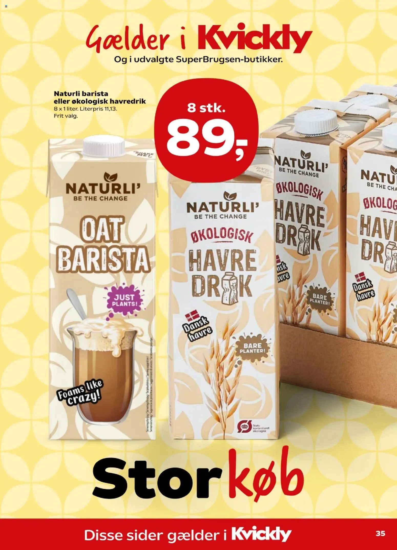 Kvickly tilbudsavis – gyldig fra 12.06.2026 | Side: 39 | Produkter: Havredrik