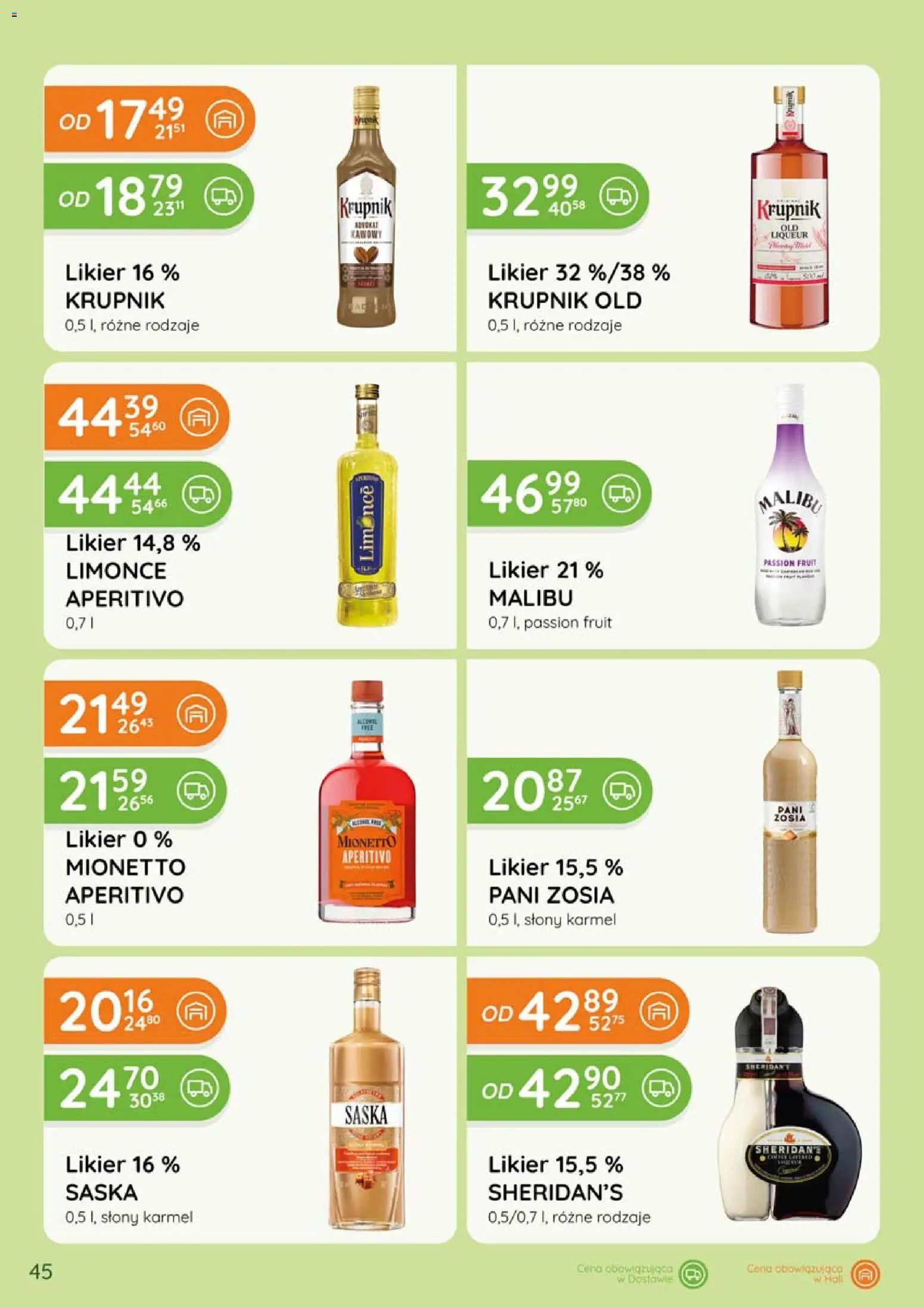 Eurocash gazetka - Katalog Alkoholowy od 01.06.2026 | Strona: 45