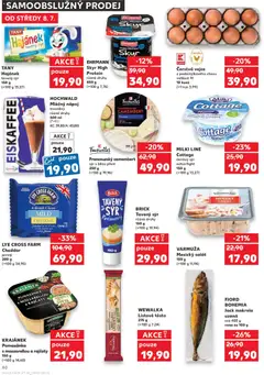 Náhled letáku Čerstvá vejce, z podestýlkového chovu velikost M od 08.07.2026 | Strana: 40 | Produkty: Salát, Protein, Cottage cheese, Cheddar
