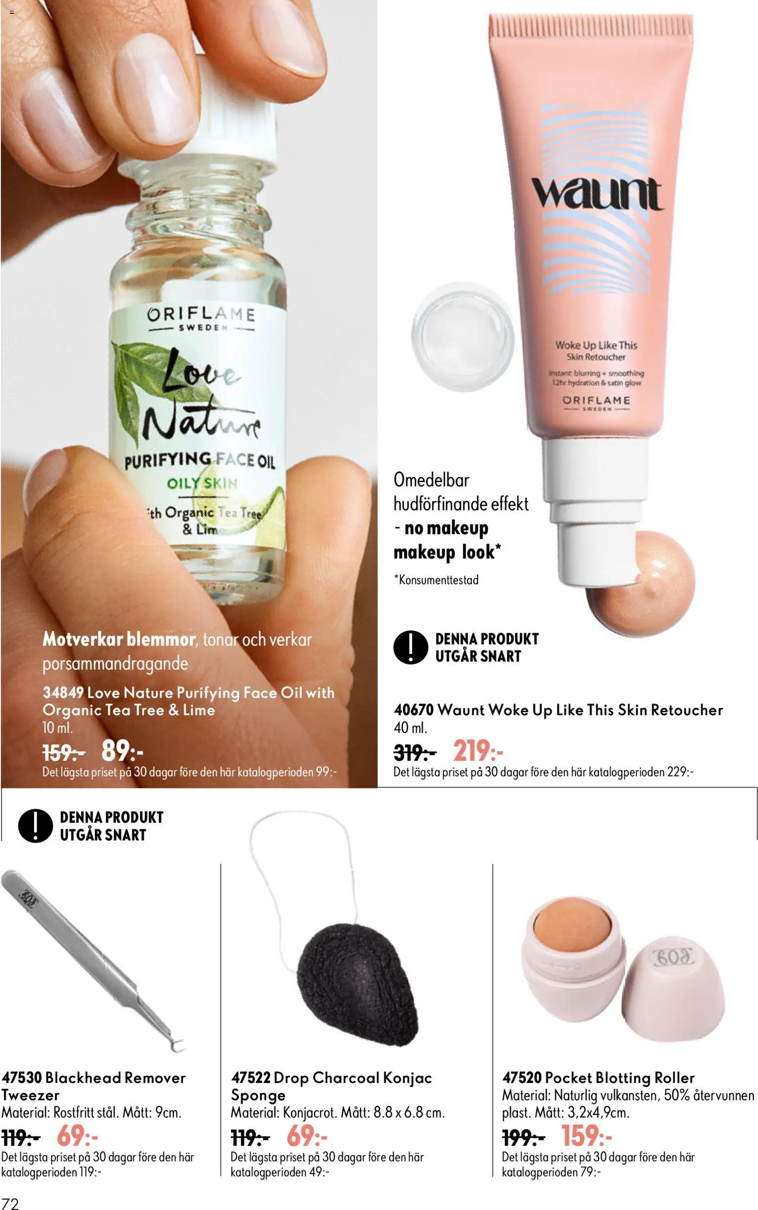 Oriflame reklamblad aktuell från 16/09/2026 | Sida: 72 | Produkter: Lim, Roller, Lime