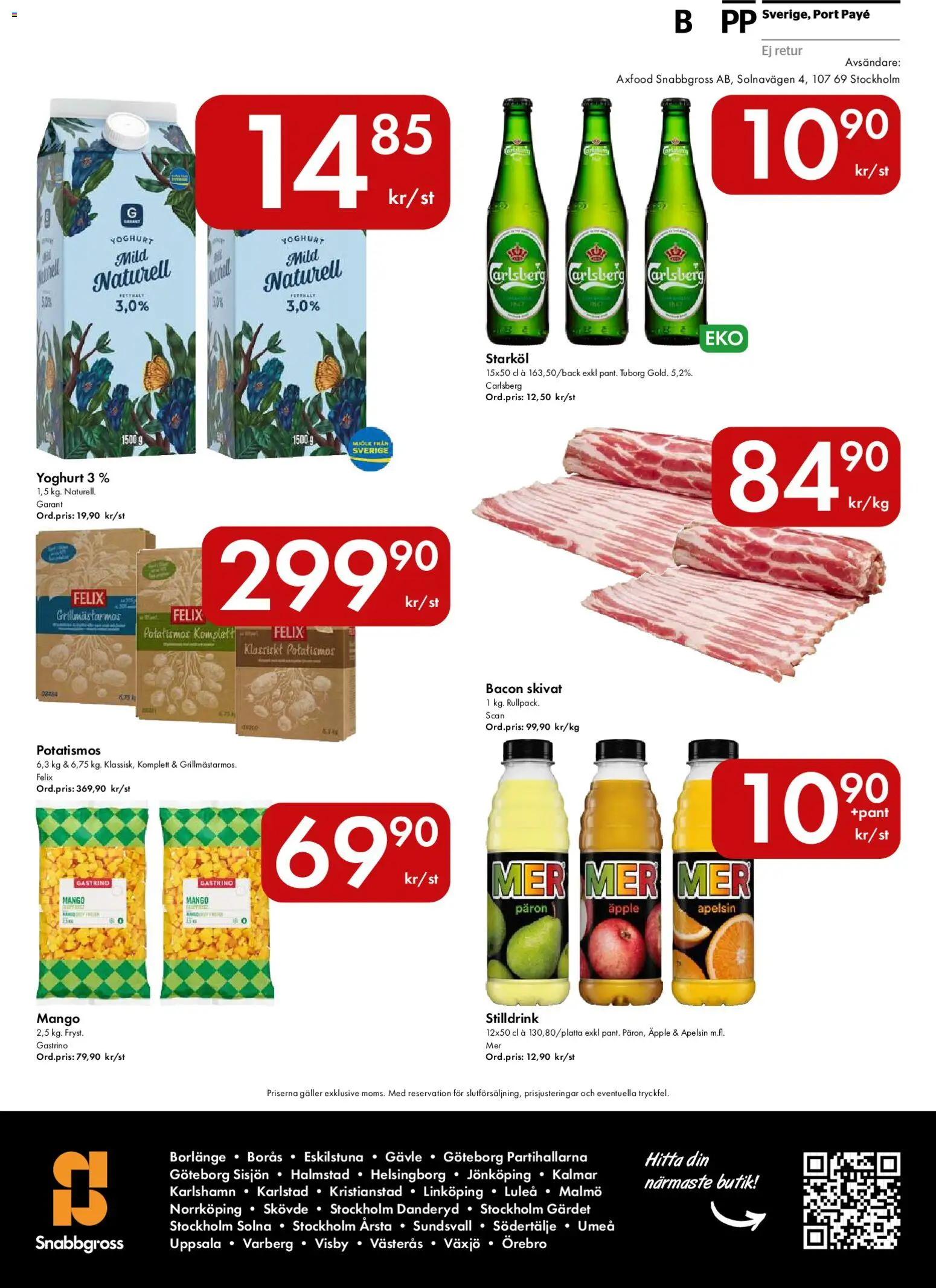 Snabbgross reklamblad aktuell från 27/07/2026 | Sida: 16