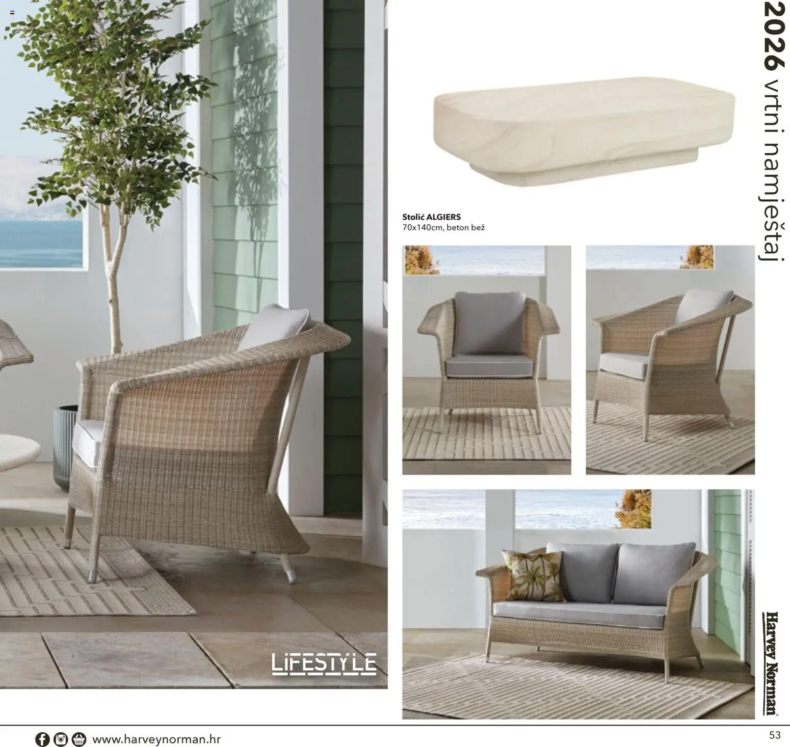 Harvey Norman katalog | vrijedi od 07.04.2026 | Stranica: 53 | Proizvodi: Stolić, Vrtni namještaj