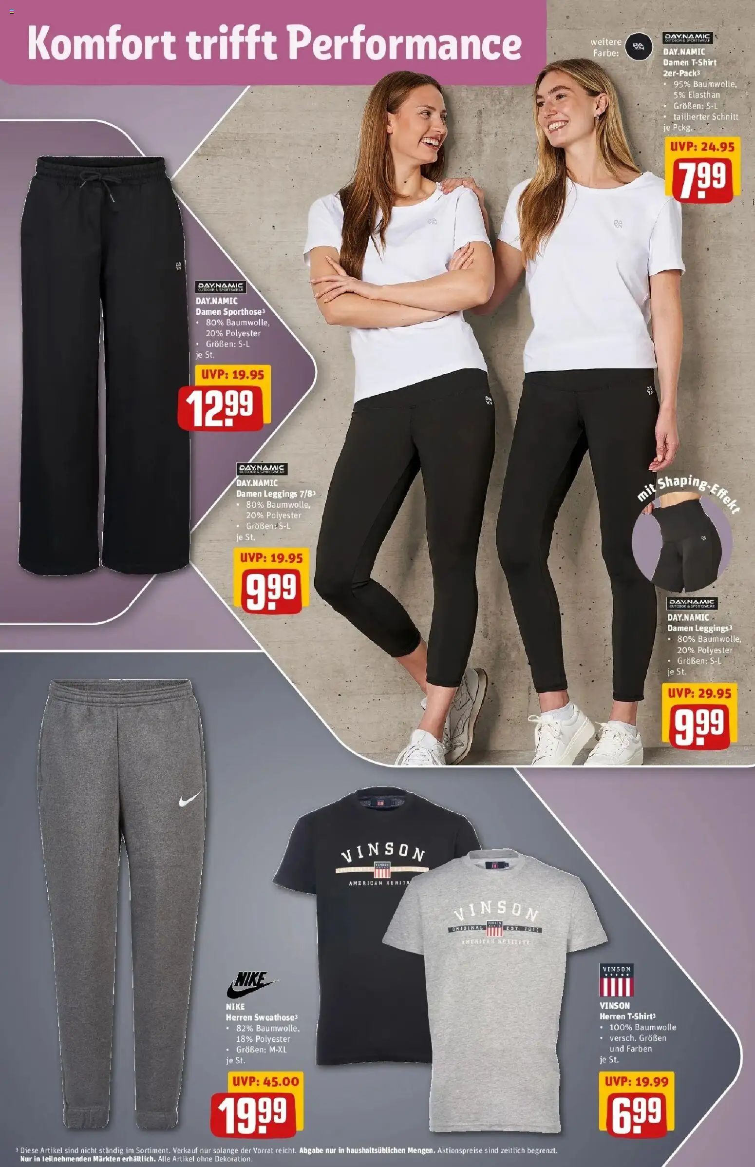 Rewe Prospekt Braunschweig – gültig ab 13.07.2026 | Seite: 30 | Produkte: Leggings