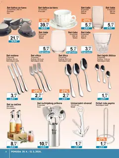 KTC Katalog tehnike i posuđa - Pregled kataloga iz trgovine KTC, vrijedi od 29.04.2026 | Stranica: 5 | Proizvodi: Role, Šalica