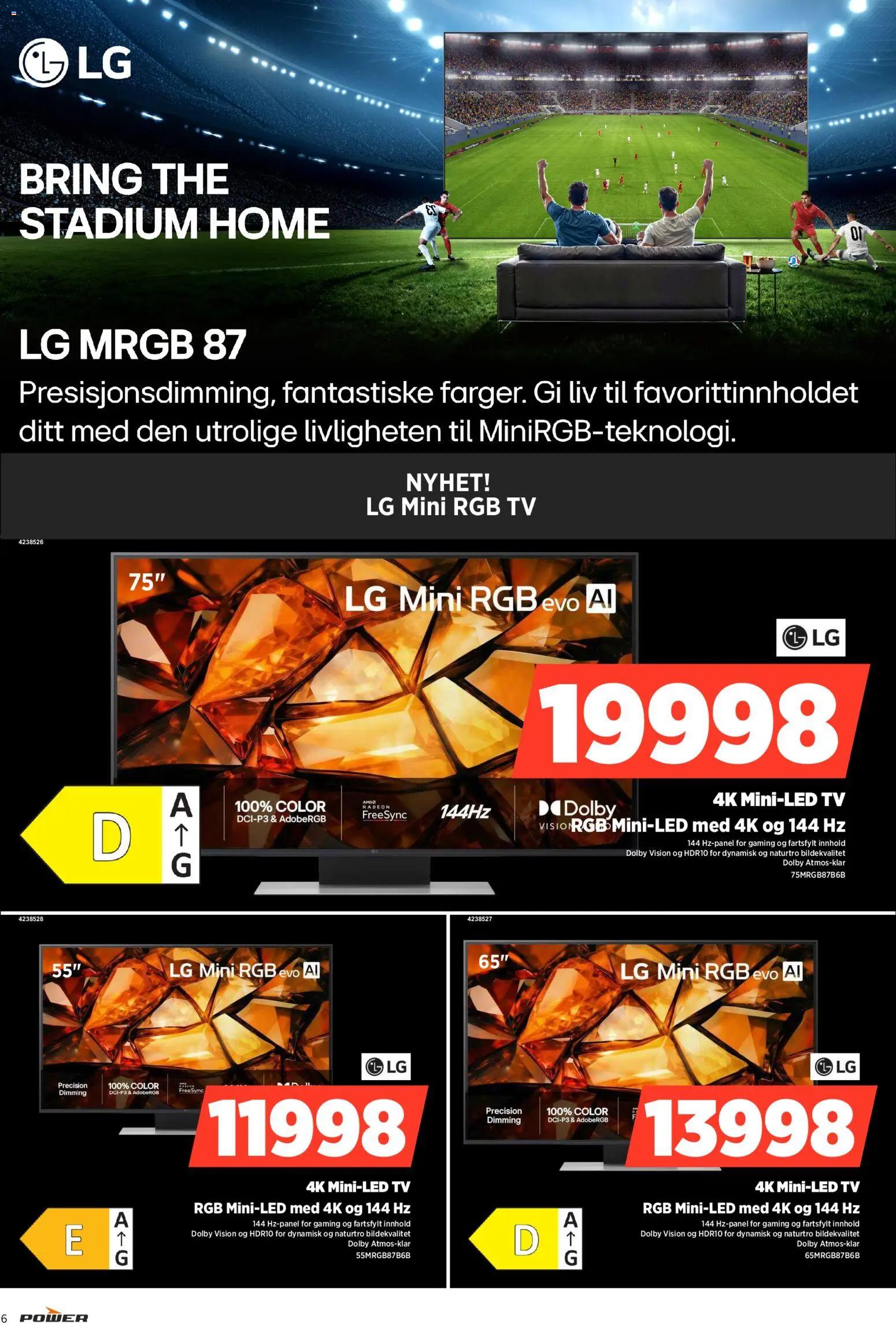 {H1} | Side: 6 | Produkter: Tv